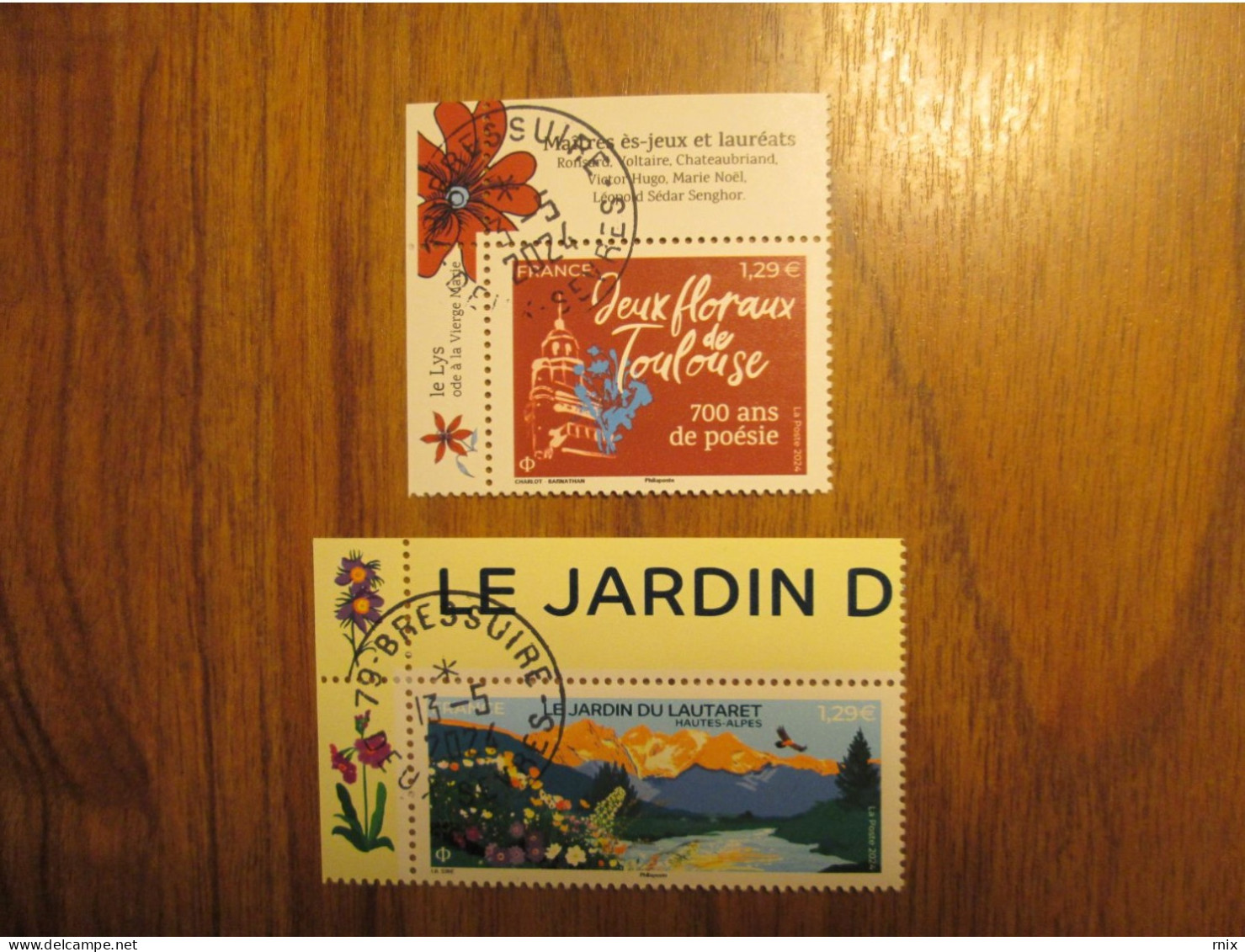 2024 Milliat Jeux Floraux Toulouse Jardin Lautaret Europa Faune Sous-marine Oblitéré 1er Jour Cachet Rond 3-6-13/05/2024 - Used Stamps