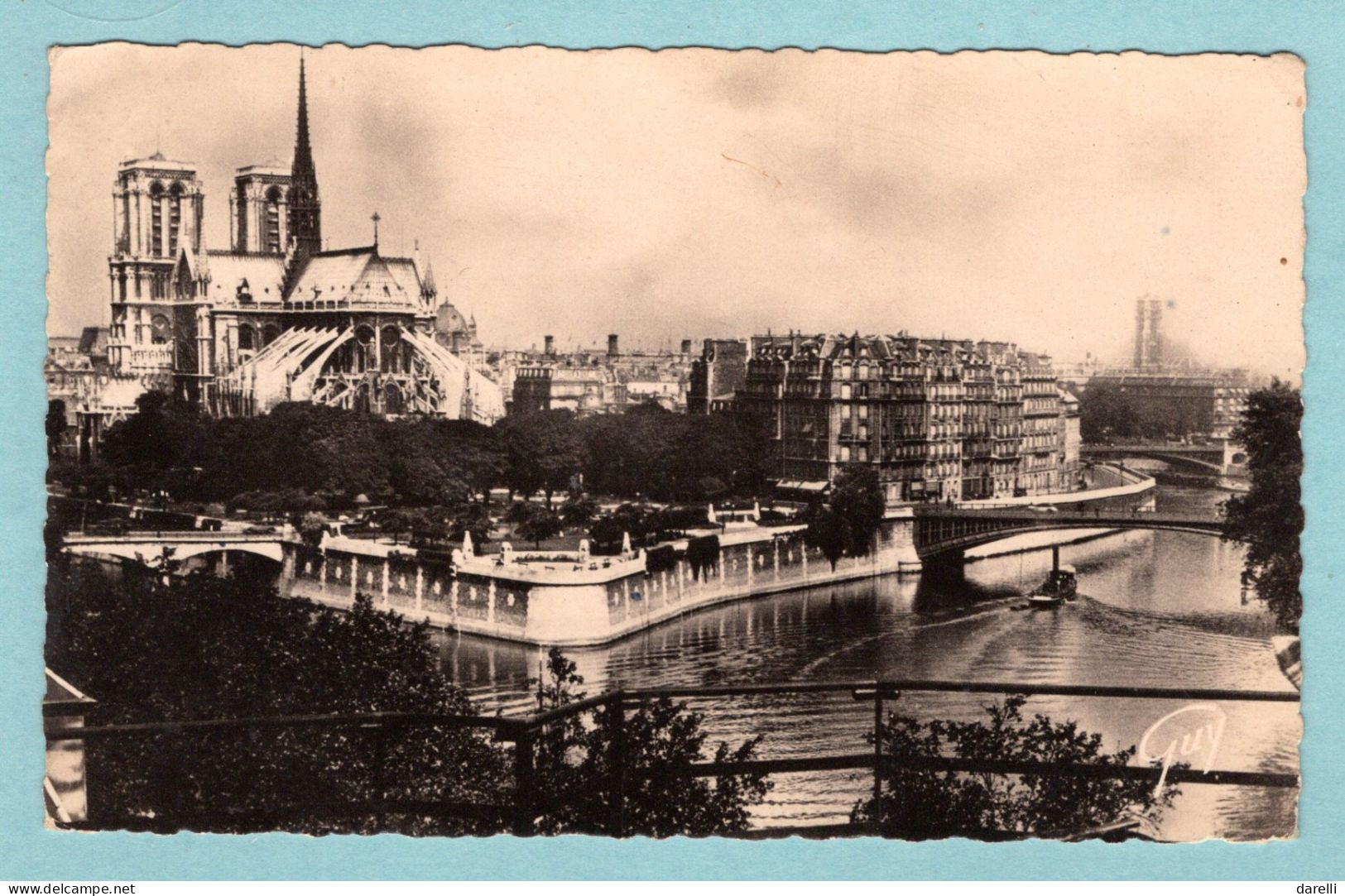 CP 75 - Paris - L'ile De La Cité Vue D'amont - The River Seine And Its Banks