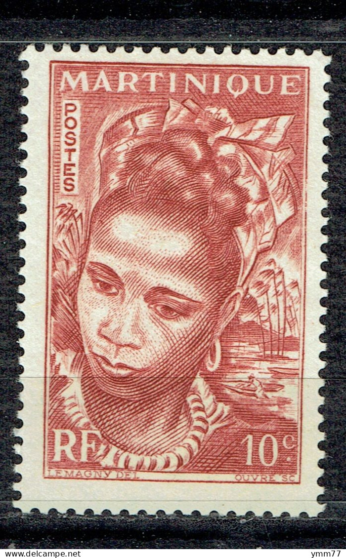 Série Courante : Jeune Martiniquaise - Unused Stamps