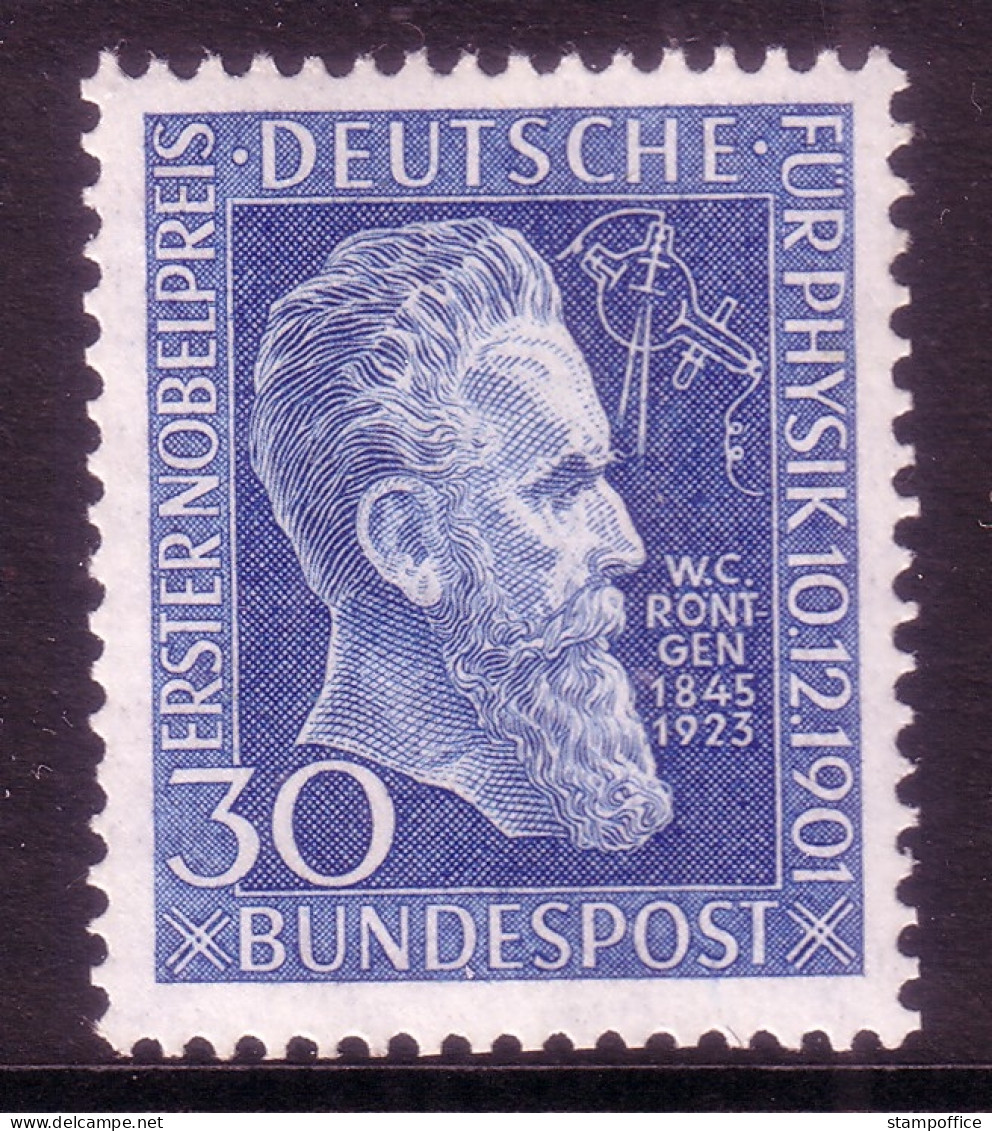 DEUTSCHLAND MI-NR. 147 POSTFRISCH(MINT) 50 JAHRESTAG DER NOBELPREISVERLEIHUNG WILHELM RÖNTGEN - Ungebraucht