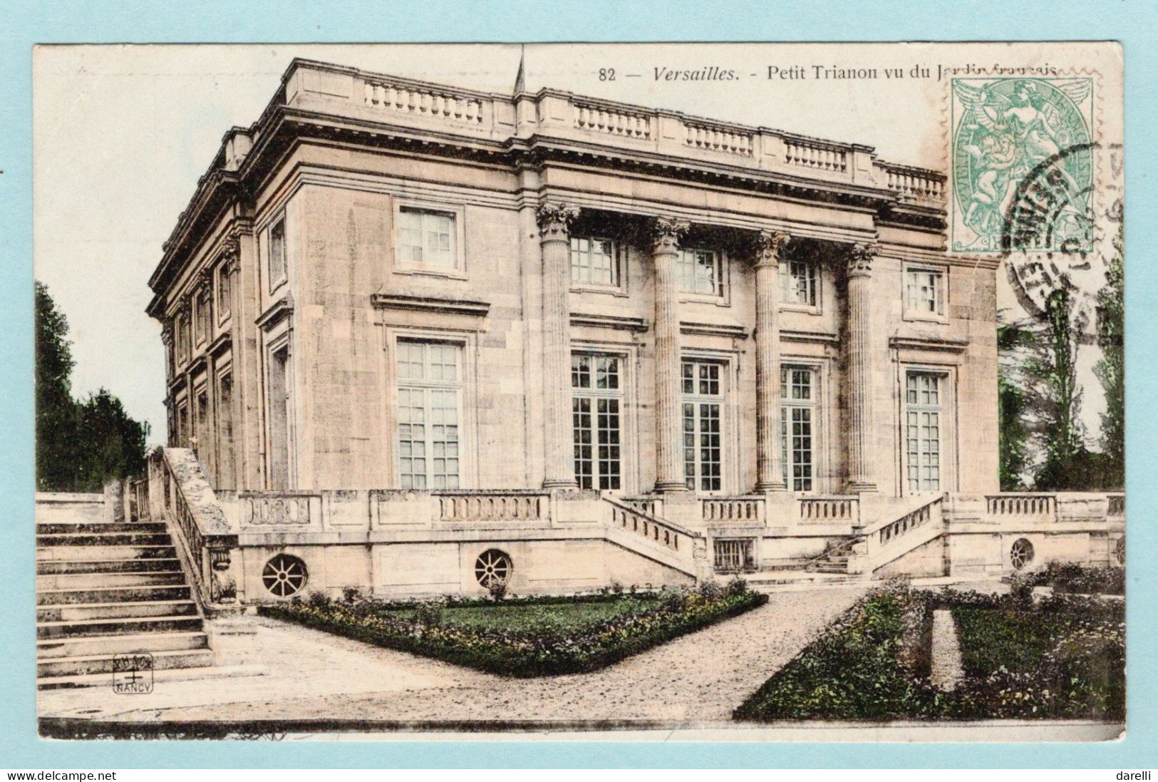 CP 78 - Versailles - Le Petit Trianon Vu Du Jardin Français - Versailles (Château)