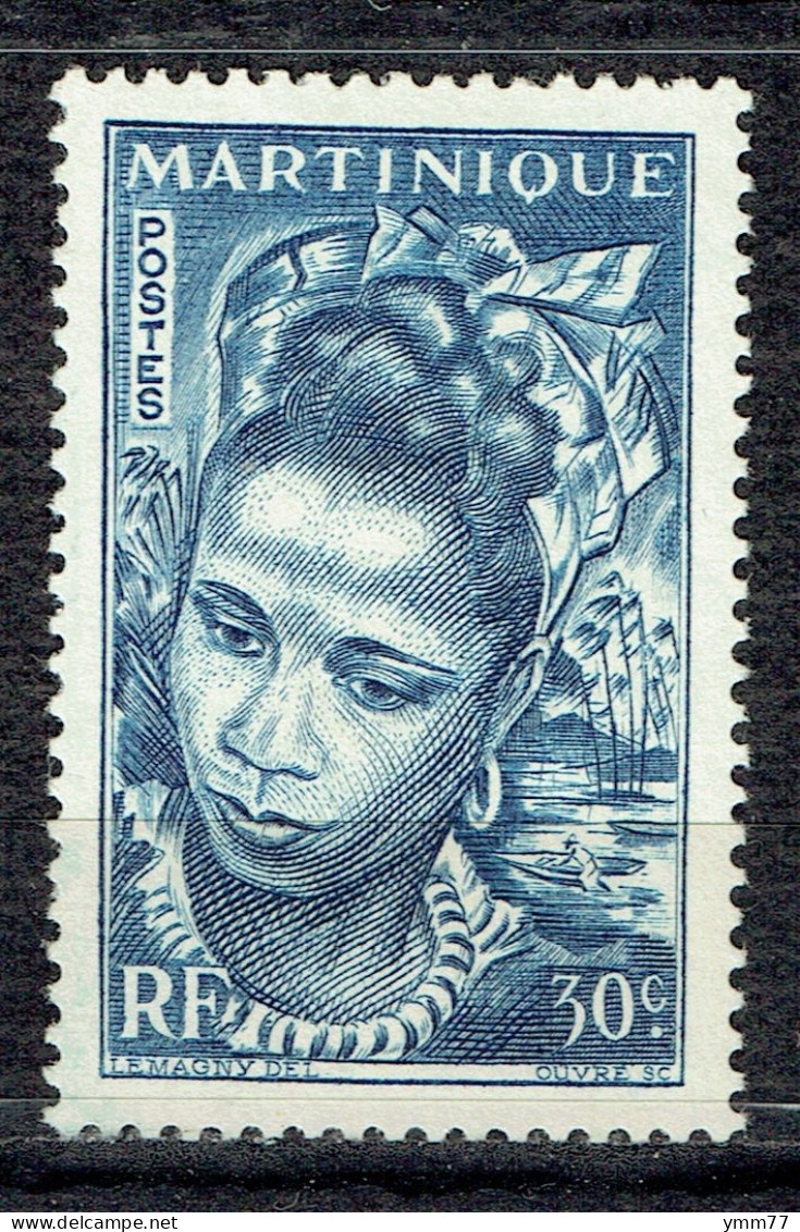 Série Courante : Jeune Martiniquaise - Unused Stamps