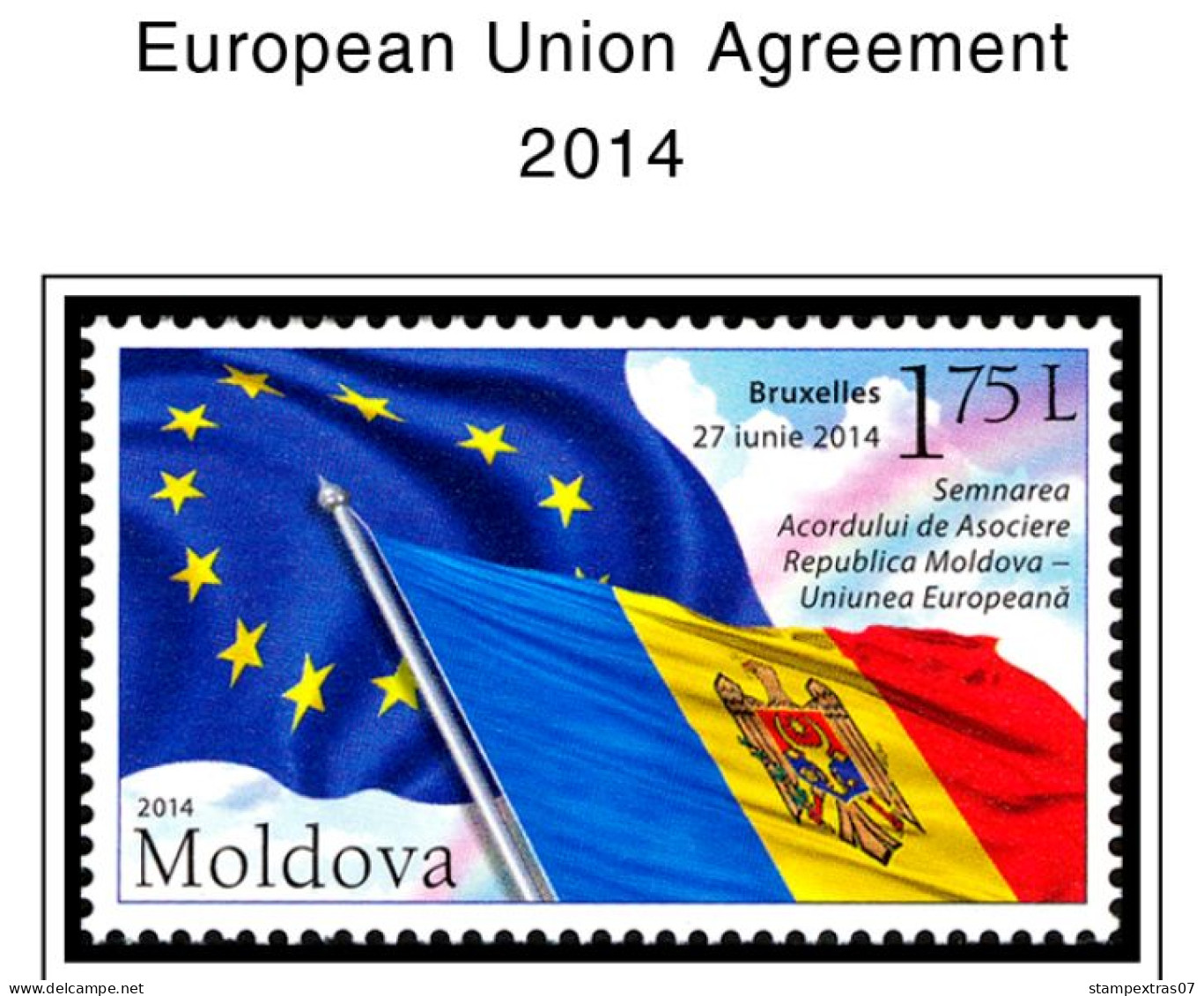 COLOR PRINTED MOLDOVA 2011-2020 STAMP ALBUM PAGES (52 illustrated pages) >> FEUILLES ALBUM