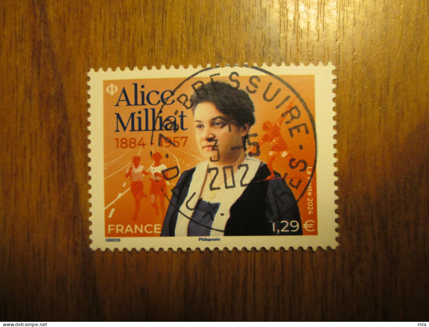 2024 Alice MILLIAT Oblitéré 1er Jour Cachet Rond 03/05/2024 - Used Stamps