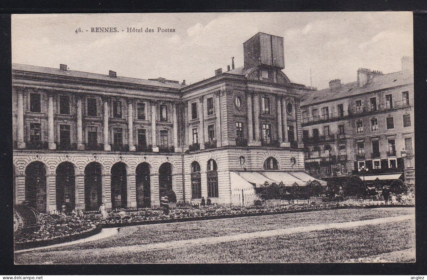 France - Rennes - Hotel Des Postes / Post Office Unposted C. Early 1900's - Rennes