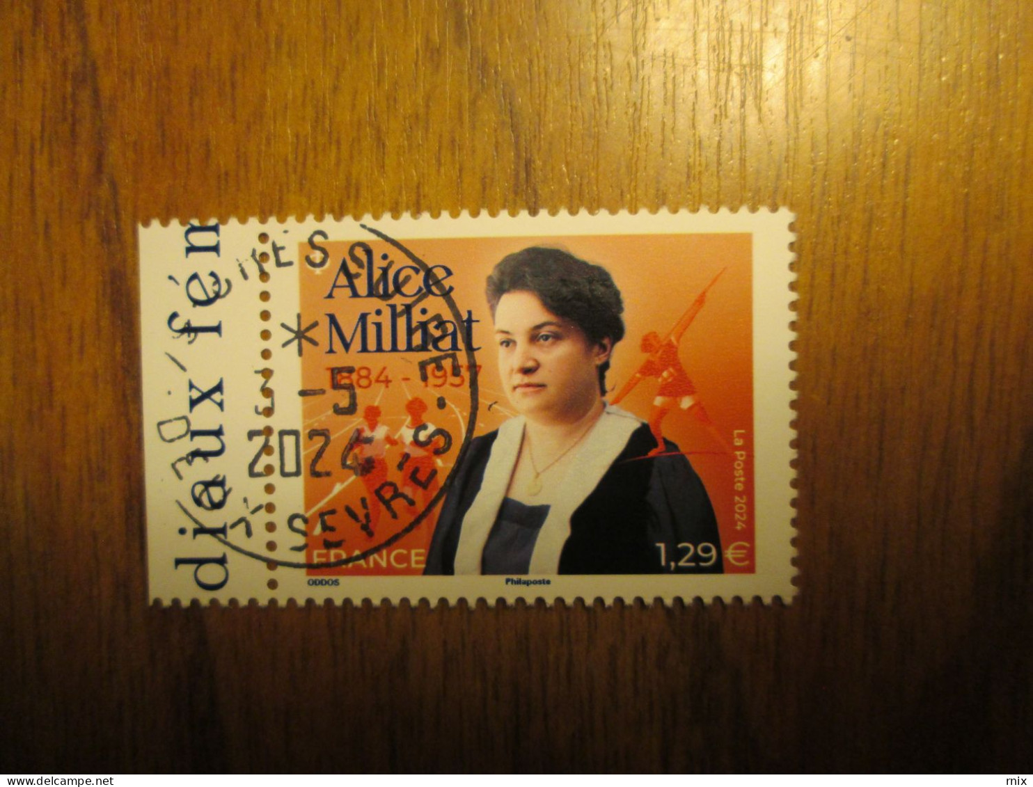 2024 Alice MILLIAT Oblitéré 1er Jour Cachet Rond 03/05/2024 - Usati