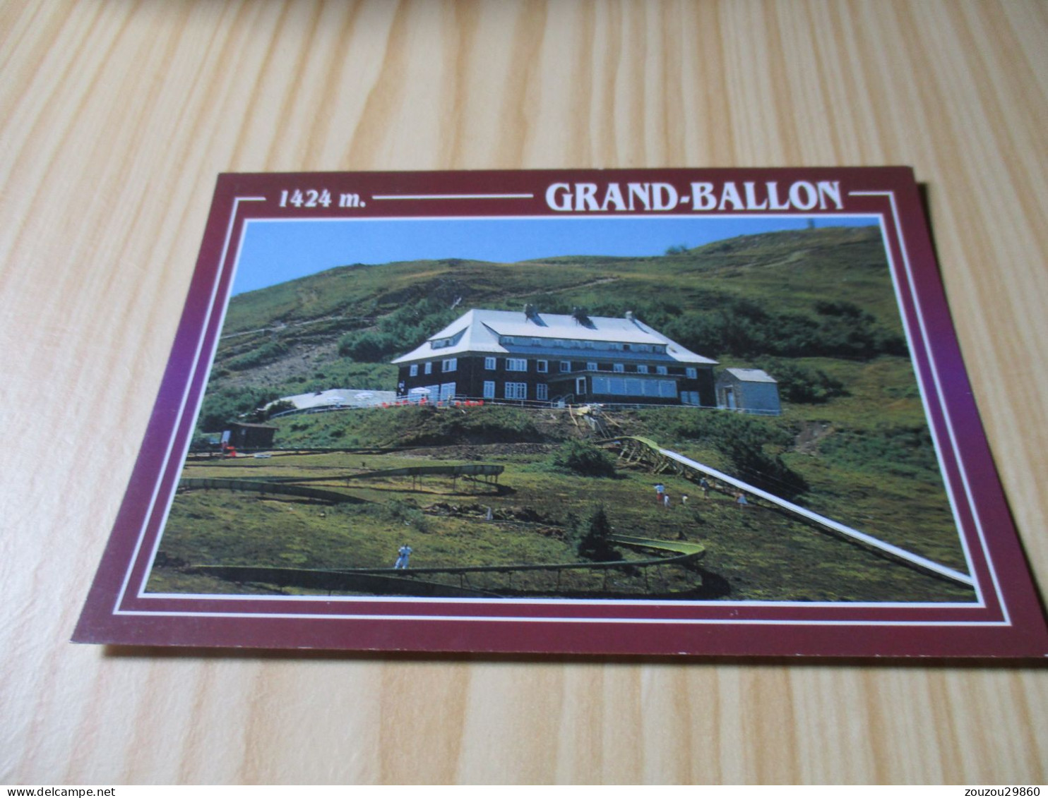 Le Grand Ballon (88-67).Le Toboggan Et L'Hôtel Du Grand Ballon. - Autres & Non Classés