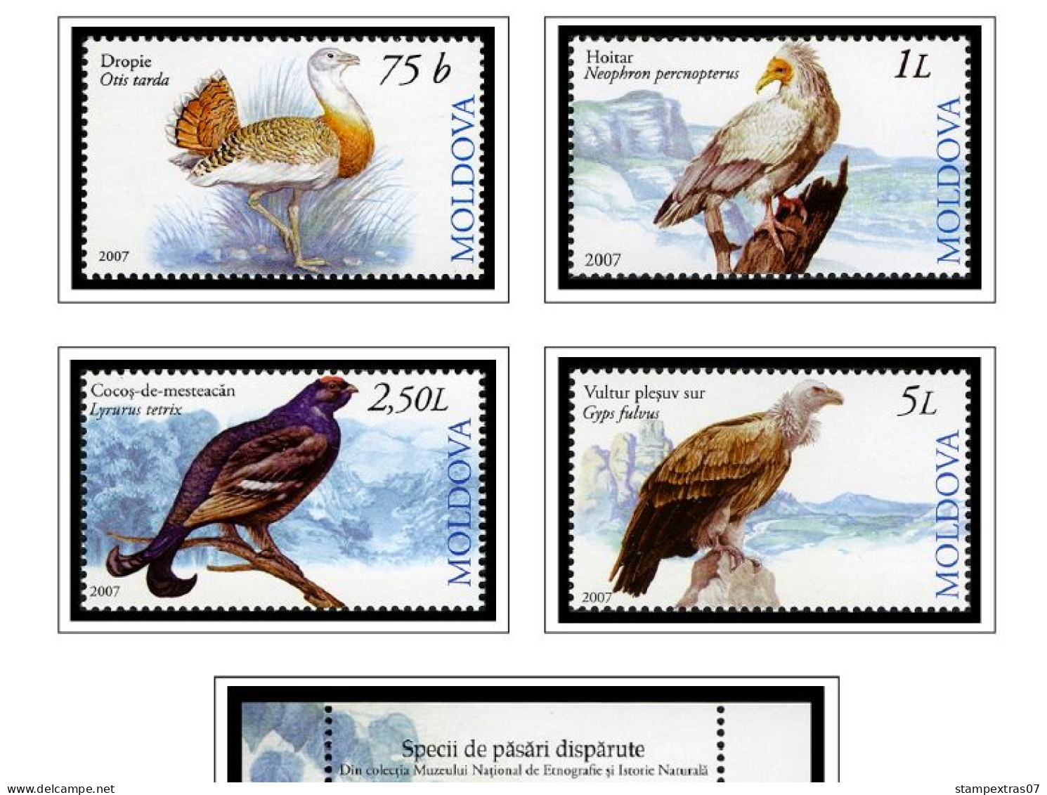 COLOR PRINTED MOLDOVA 1991-2010 STAMP ALBUM PAGES (92 illustrated pages) >> FEUILLES ALBUM