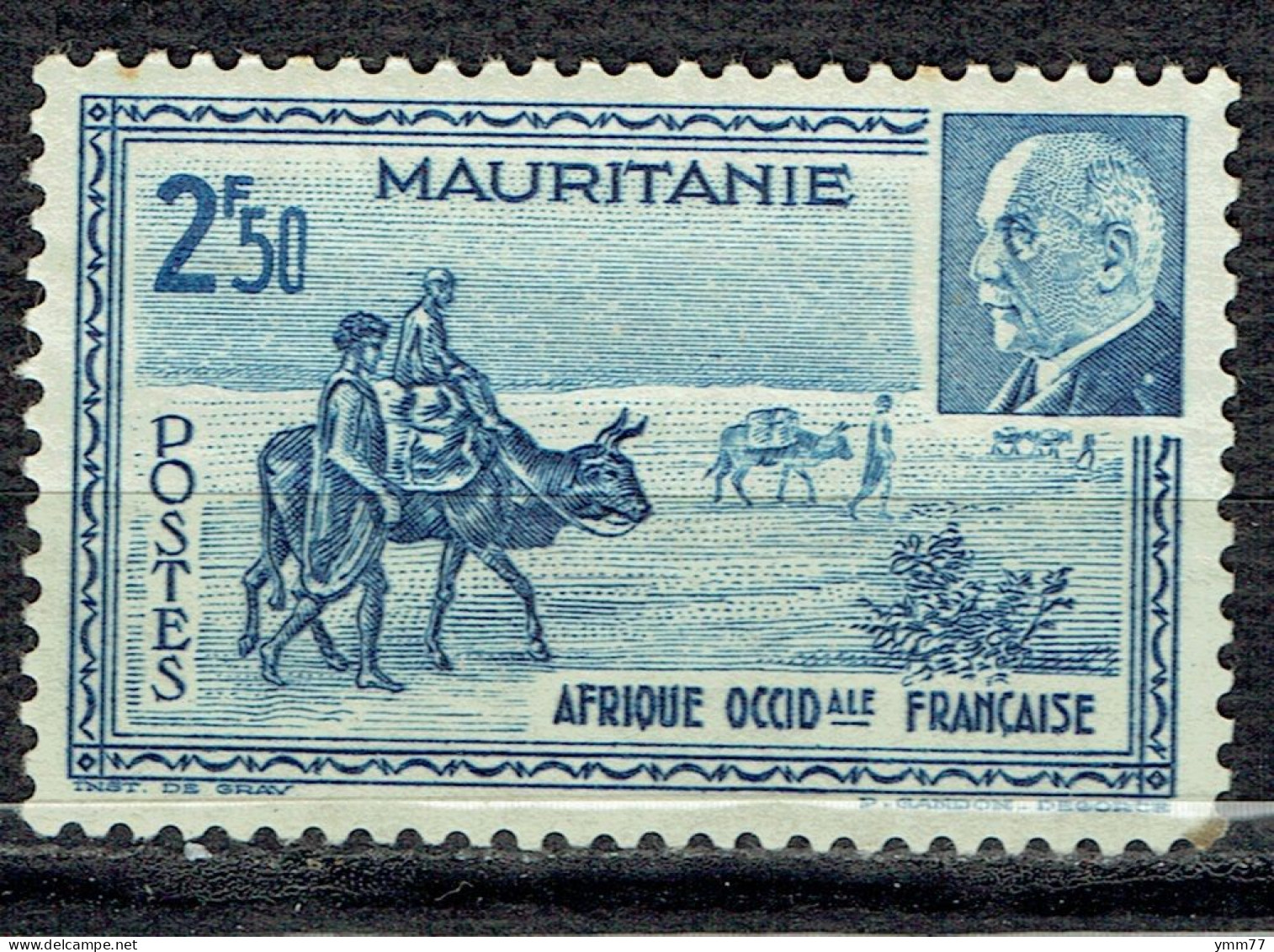 Caravane Et Effigie Du Maréchal Pétain - Neufs