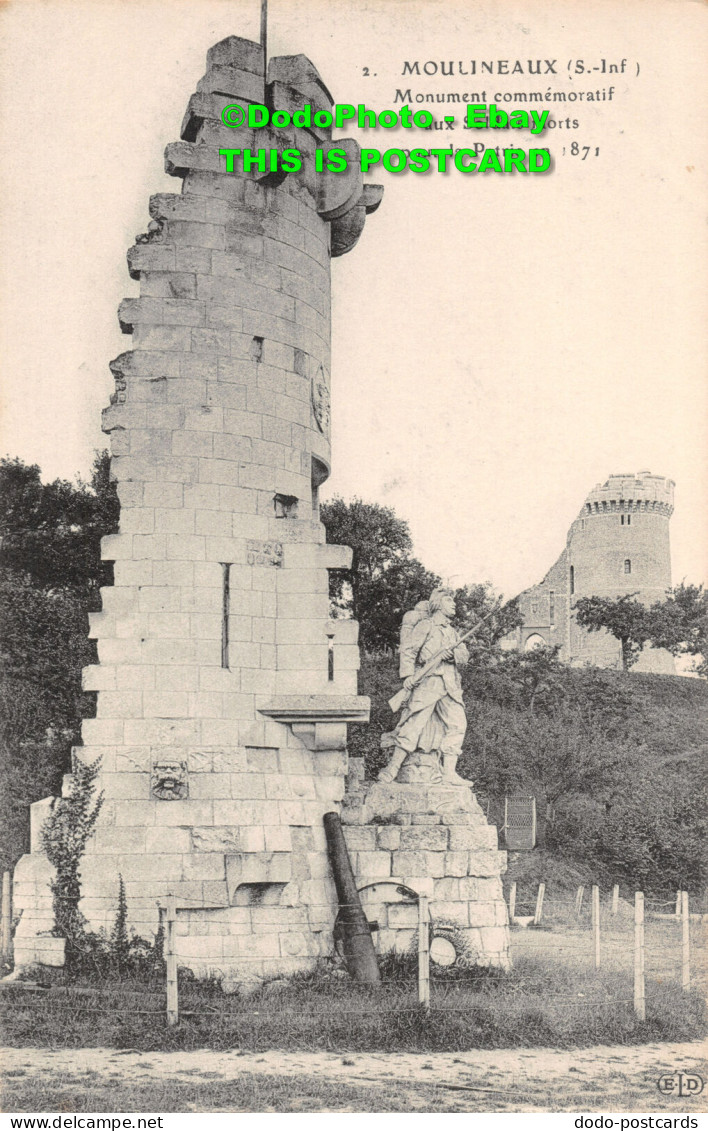 R450506 Moulineaux. Monument Commemoratif Aux Soldats Morts Pour La Patrie En 18 - World