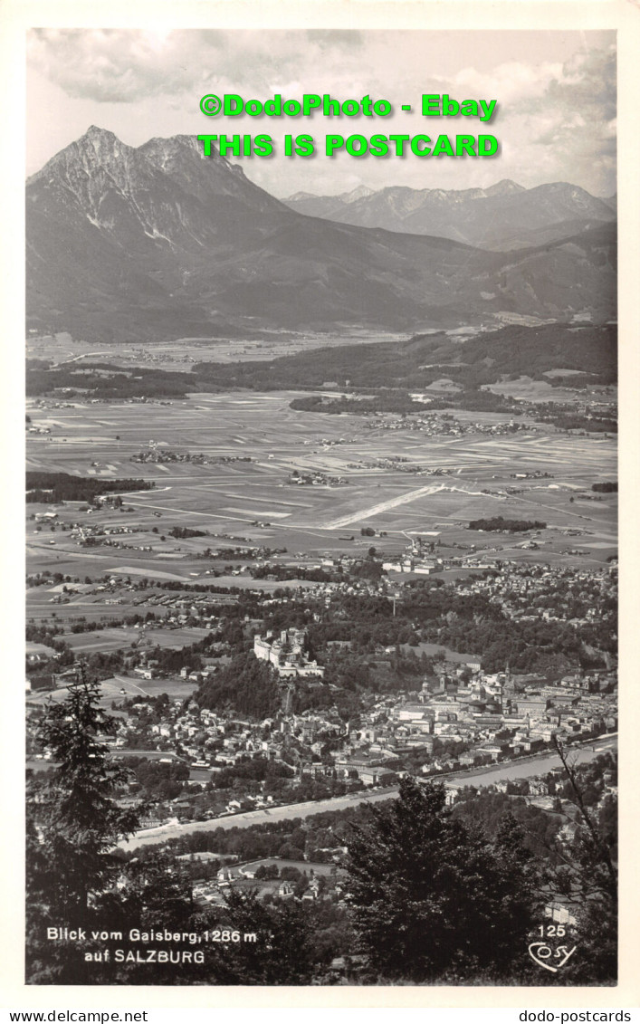 R450517 Blick Vom Gaisberg. Auf Salzburg. Cosy. Alfred Grundler. RP - World