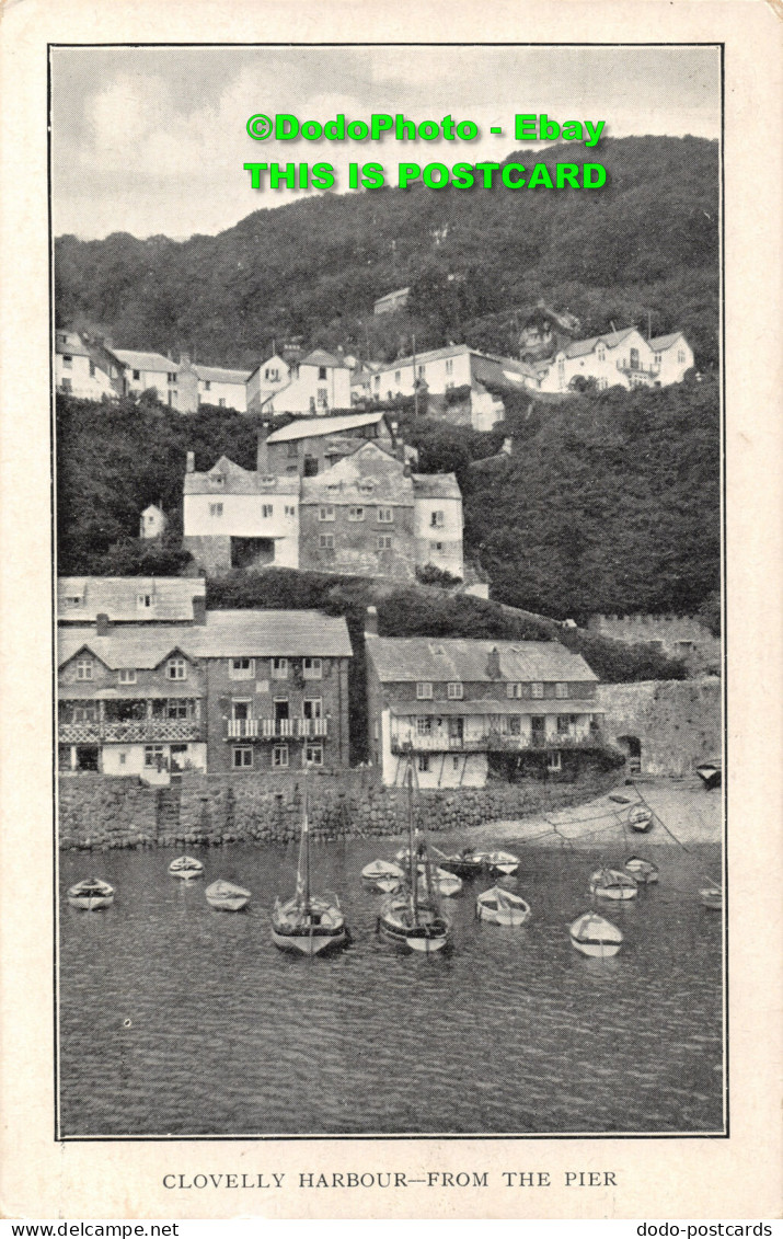 R450667 Clovelly Harbour. From The Pier - Wereld