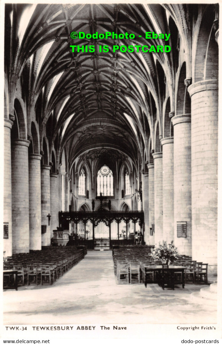 R450538 Tewkesbury Abbey. The Nave. F. Frith - Wereld