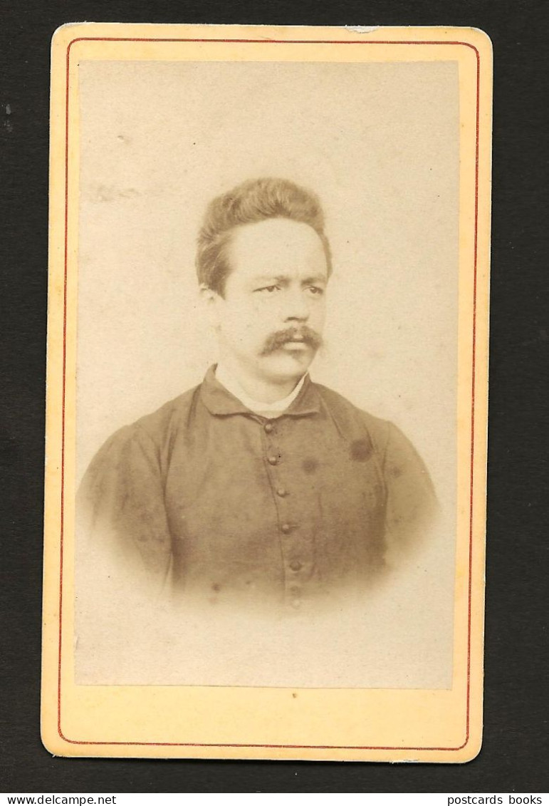 Fotografia Antiga PHOTOGRAPHO Francisco P. Perez. Old CDV Photo Portugal - Oud (voor 1900)