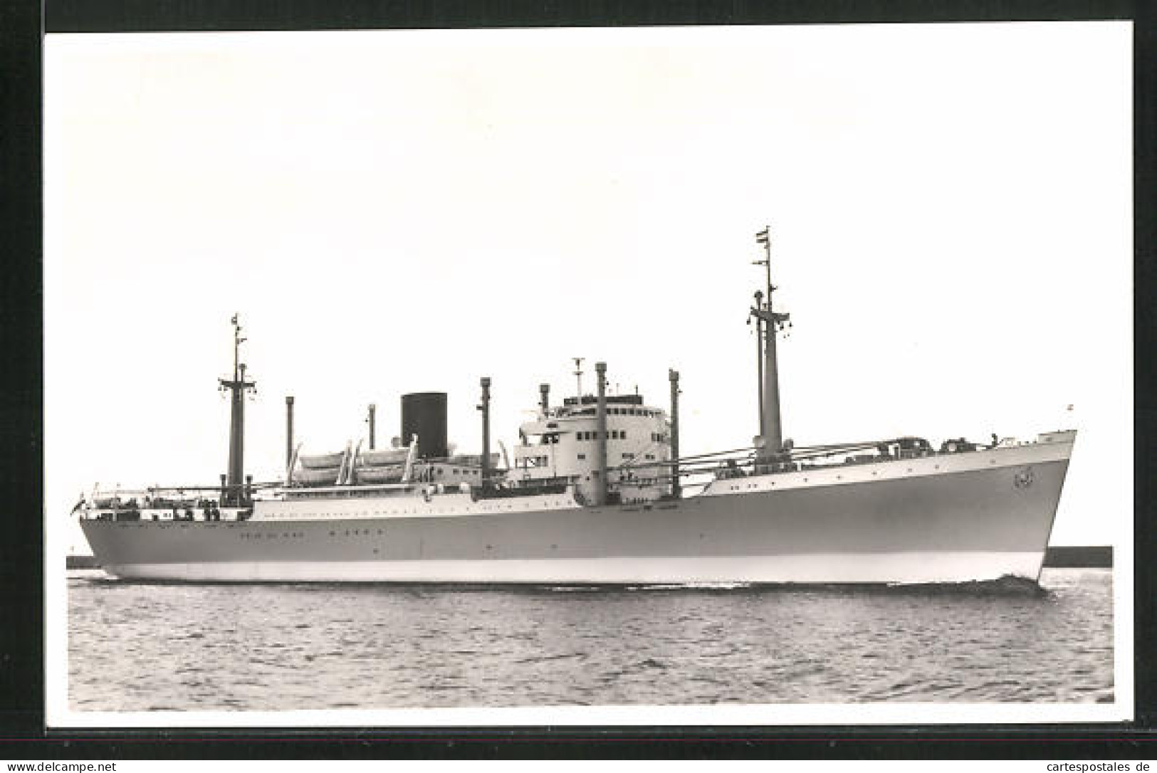 AK M.S. Blitar Auf Hoher See  - Commerce