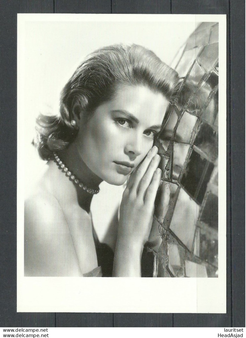American Actress Movie Star GRACE KELLY, Printed In France 1990, Unused - Schauspieler
