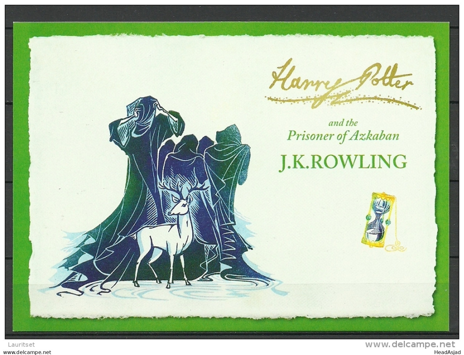 Werbepostkarte Advertising Post Card Harry Potter J. K. Rowling Book  Buch Movie Kino Unused - Other & Unclassified