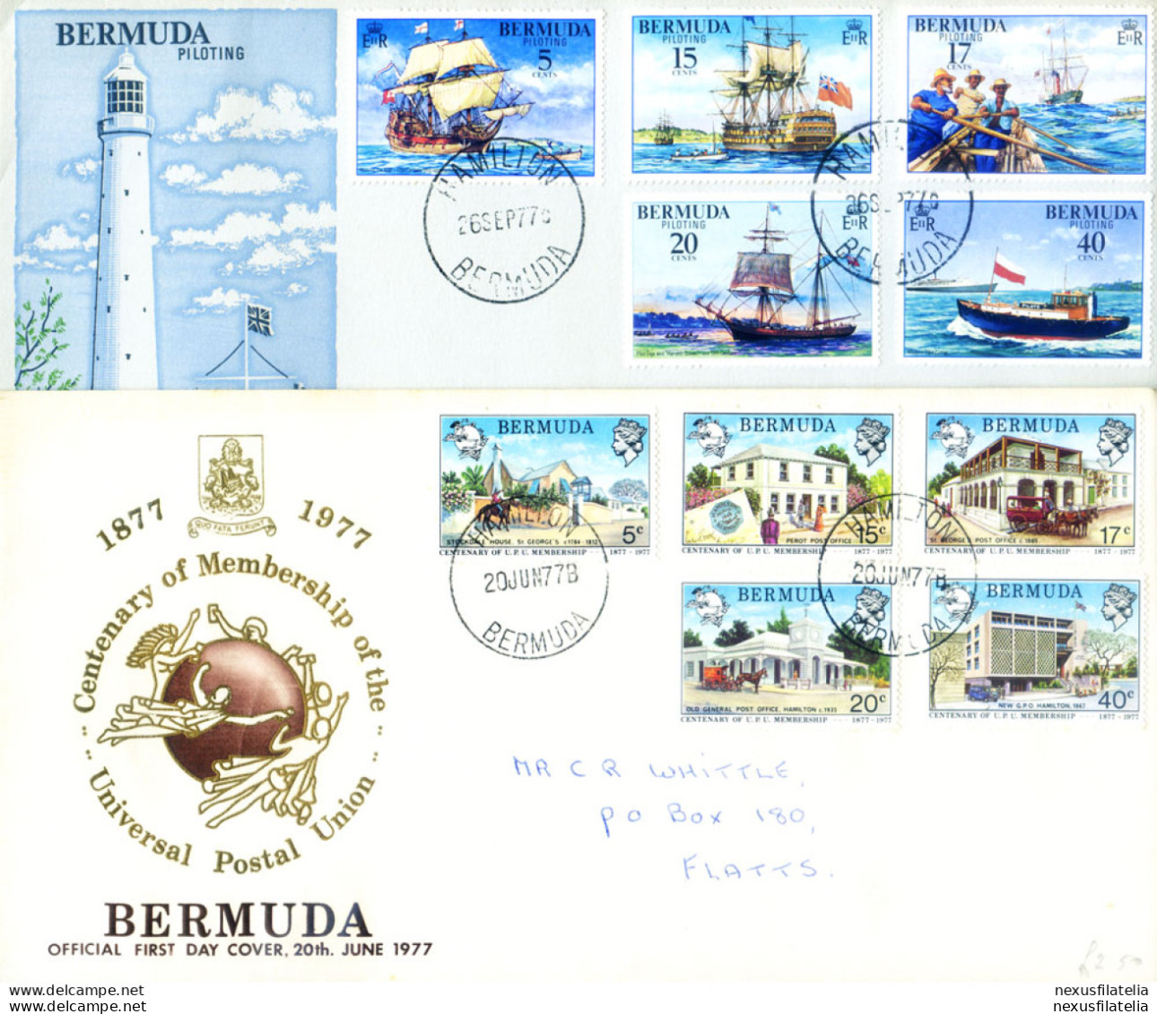 Annata Completa FDC 1977. - Bermuda