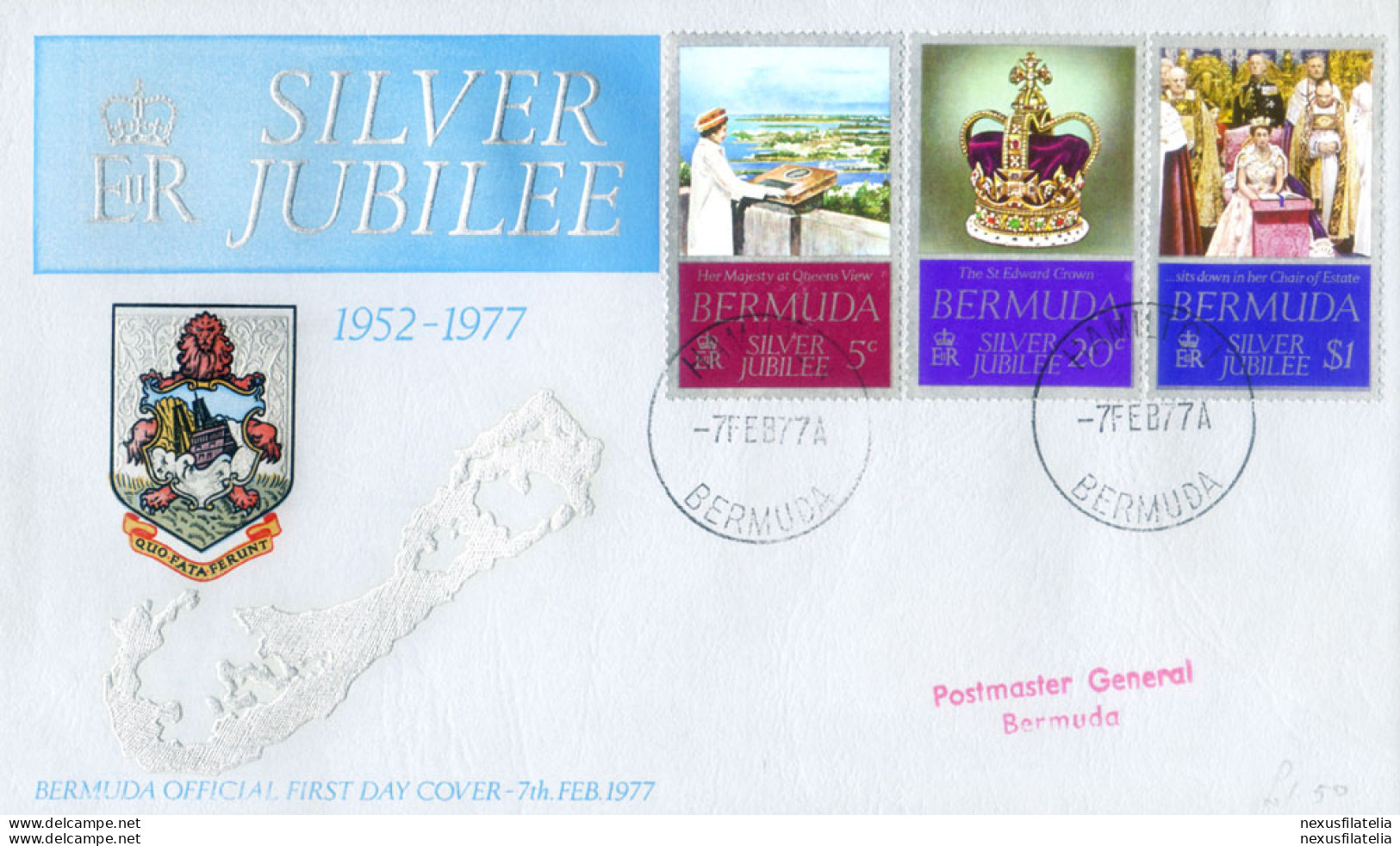 Annata Completa FDC 1977. - Bermuda