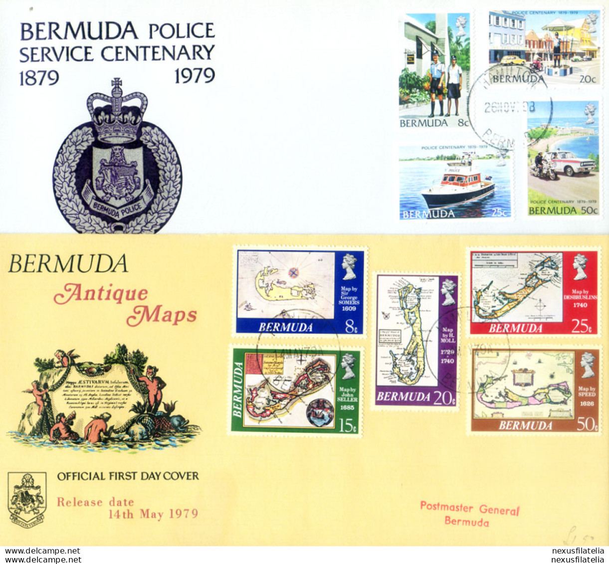Annata Completa FDC 1979. - Bermudes