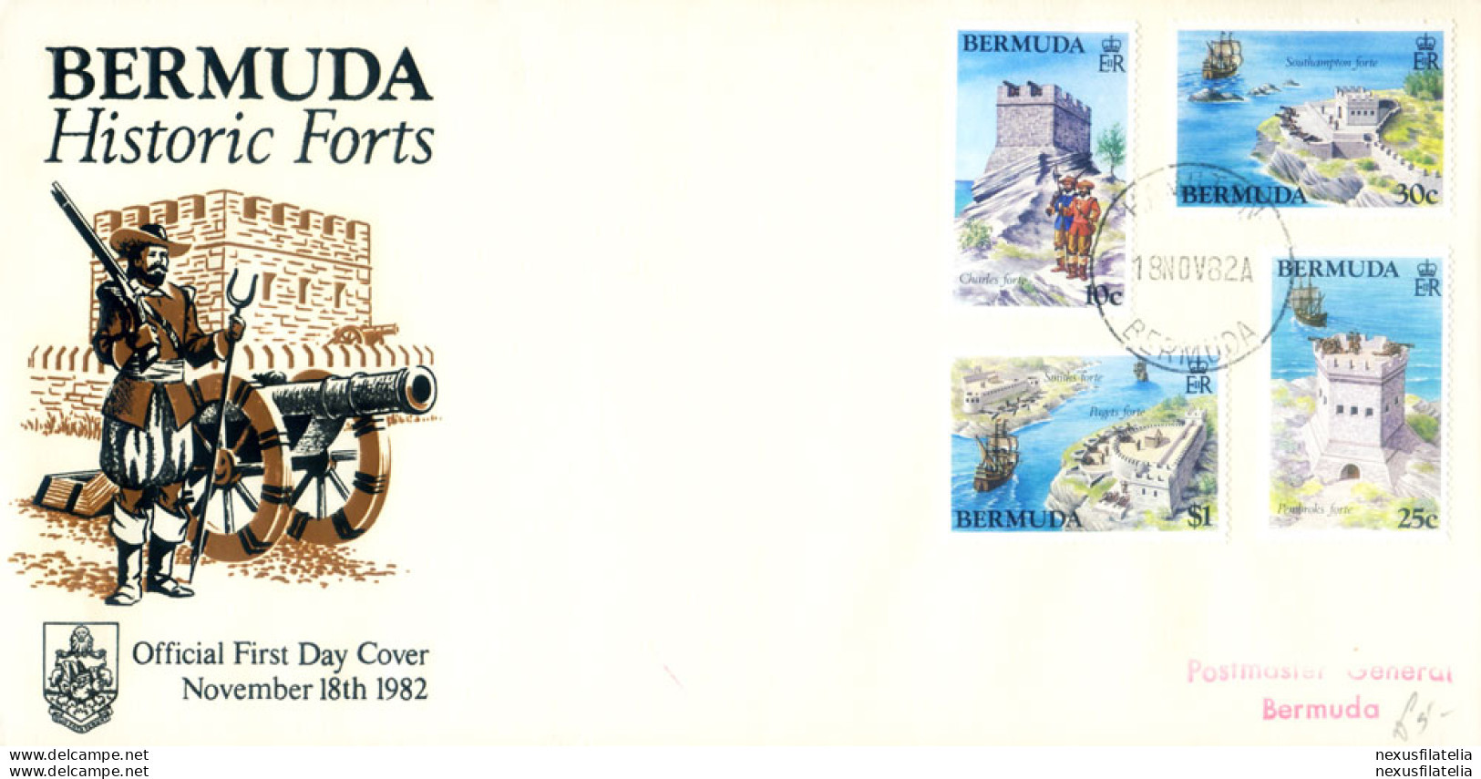 Annata Completa FDC 1982. - Bermuda