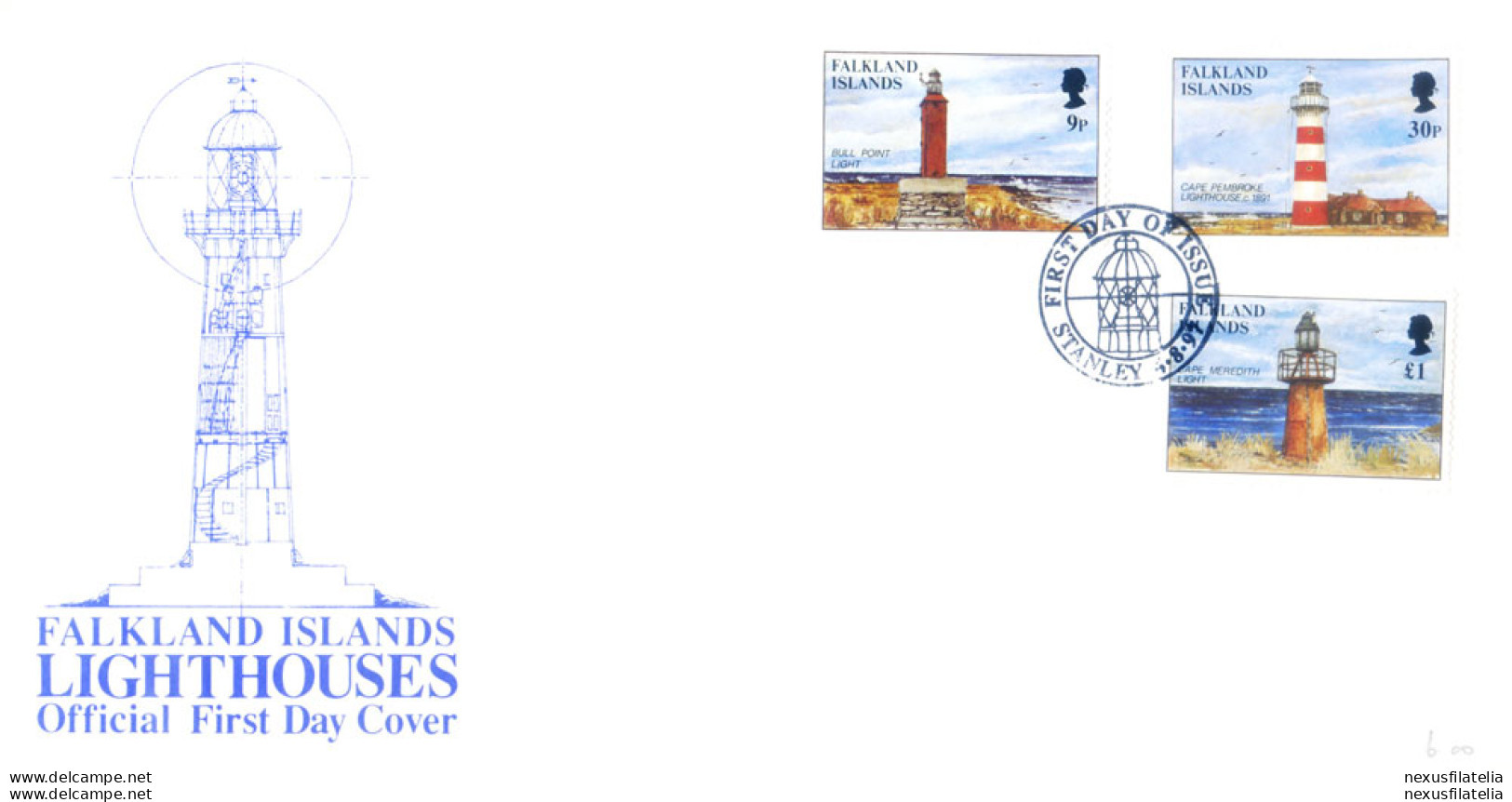 Fari 1997. FDC. - Falklandeilanden