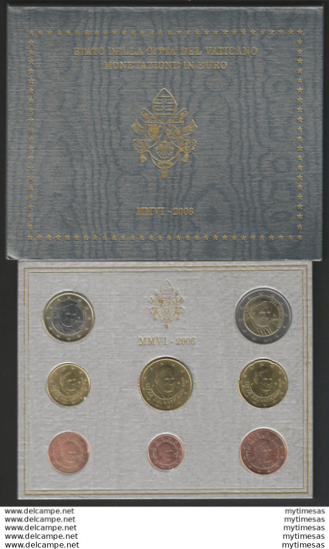 2006 Vaticano Divisionale 8 Monete FDC - Vatikan