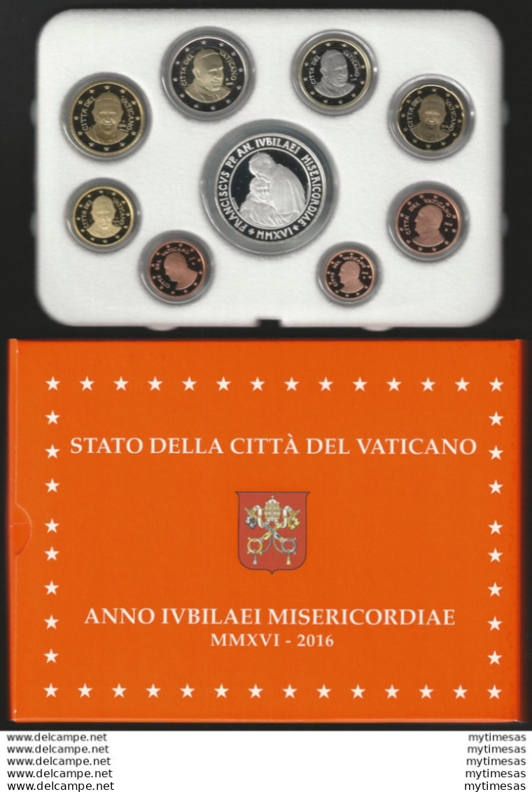 2016 Vaticano Divisionale 9 Monete FS - Vaticano (Ciudad Del)
