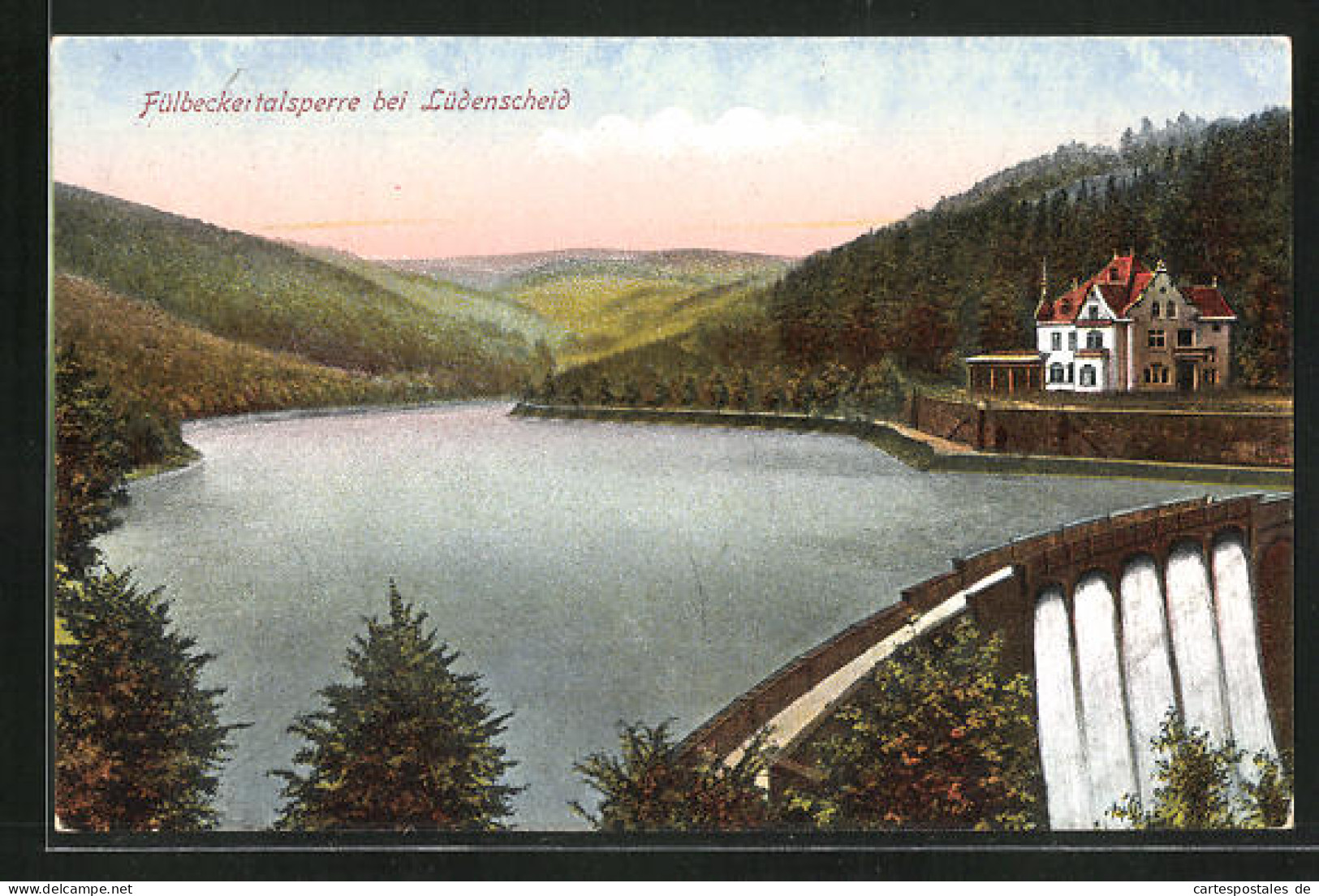 AK Lüdenscheid, An Der Fülbeckertalsperre  - Luedenscheid