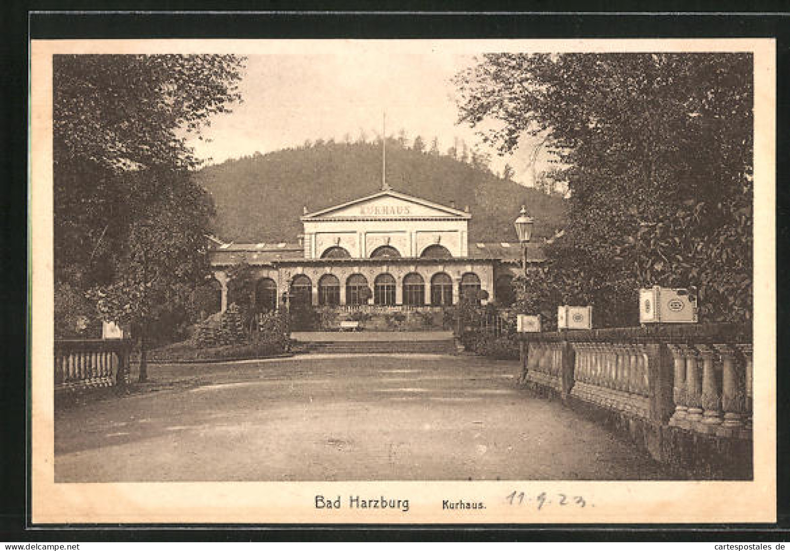 AK Bad Harzburg, Vor Dem Kurhaus  - Bad Harzburg