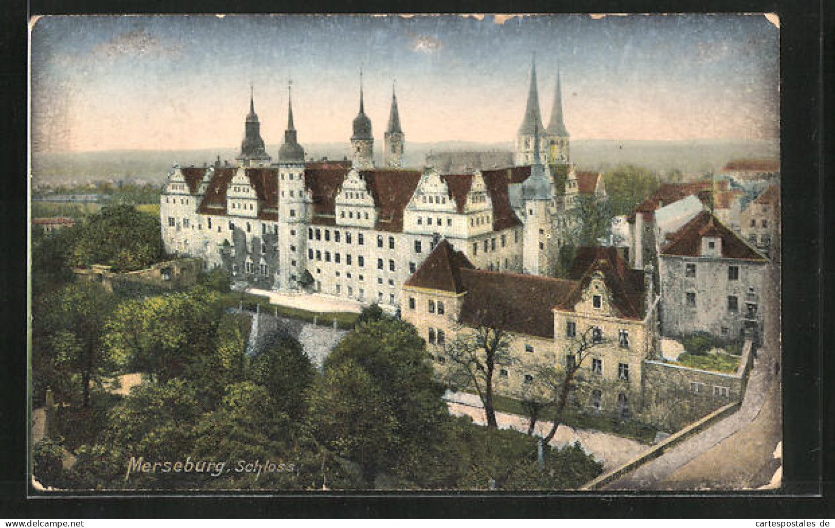 AK Merseburg, Blick Auf Das Schloss  - Merseburg