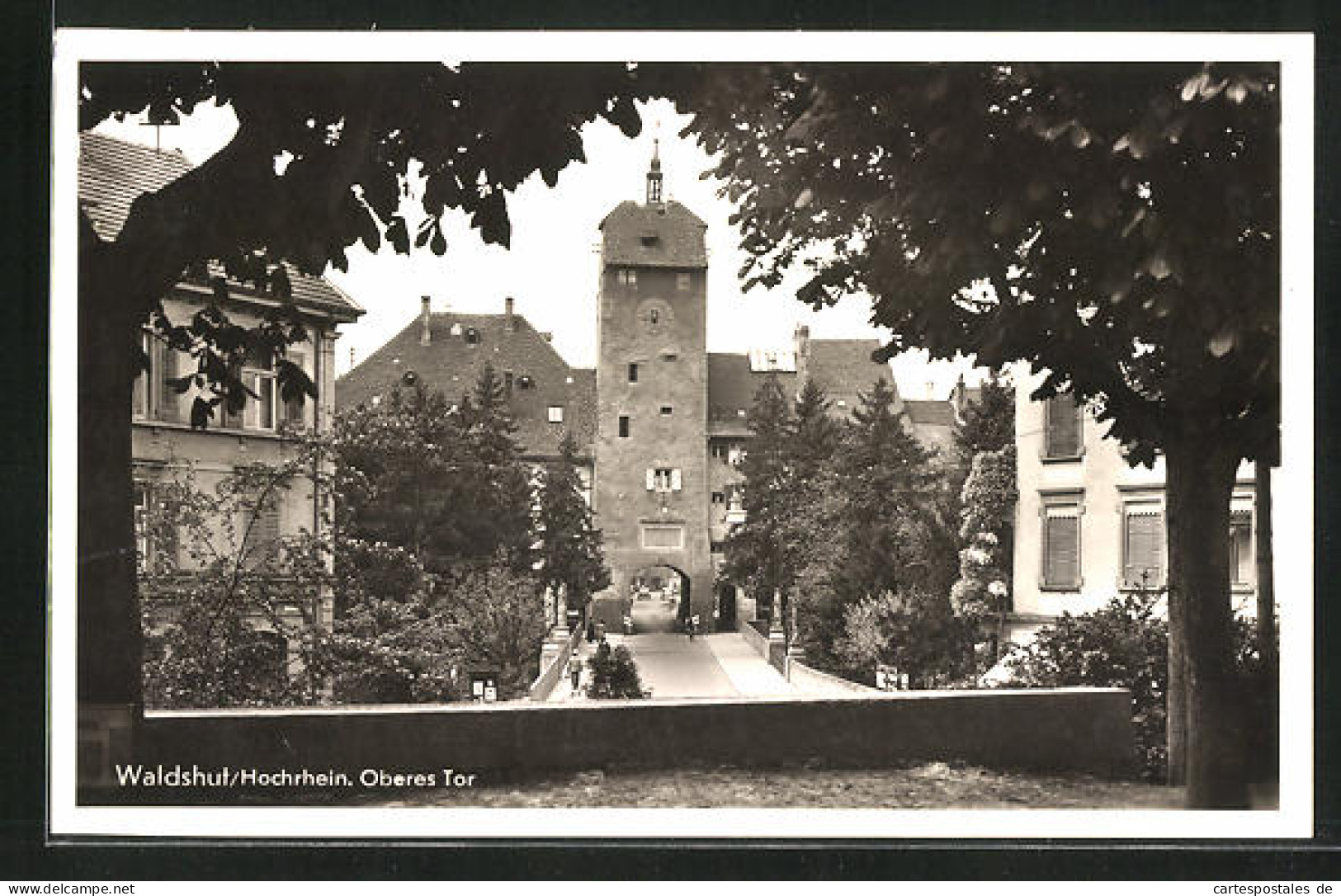 AK Waldshut / Hochrhein, Blick Auf Das Obere Tor  - Sonstige & Ohne Zuordnung