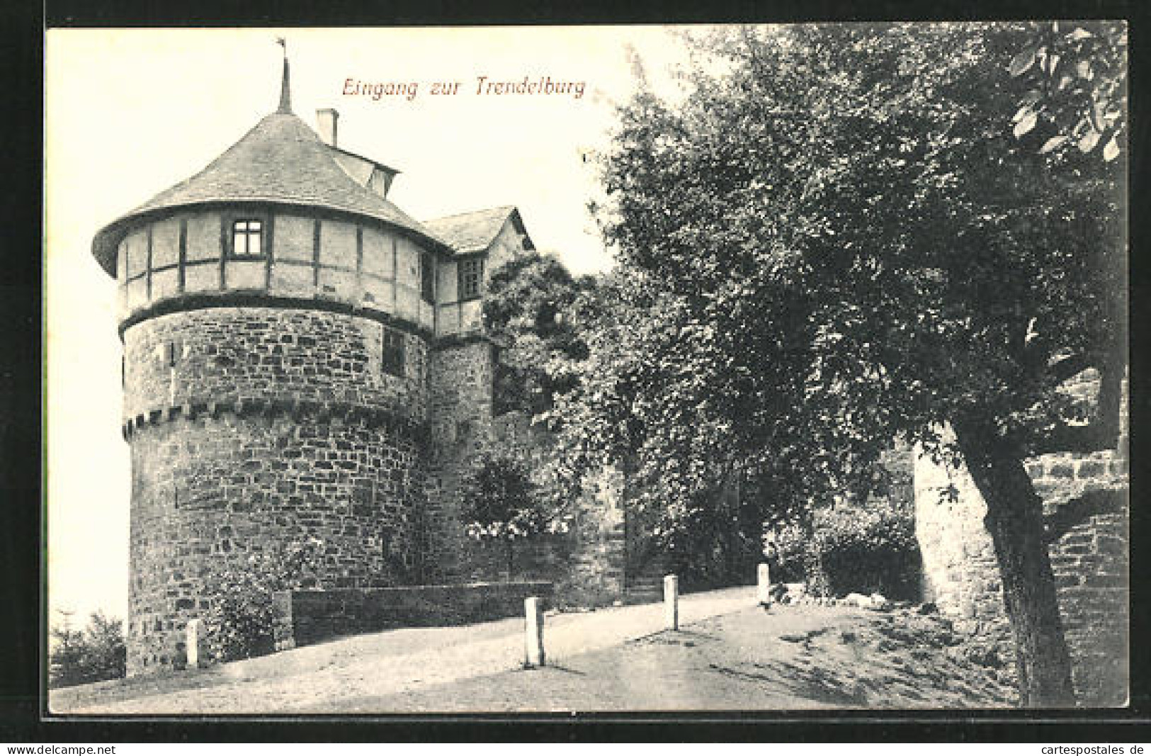 AK Trendelburg, Eingang Zur Burg  - Autres & Non Classés
