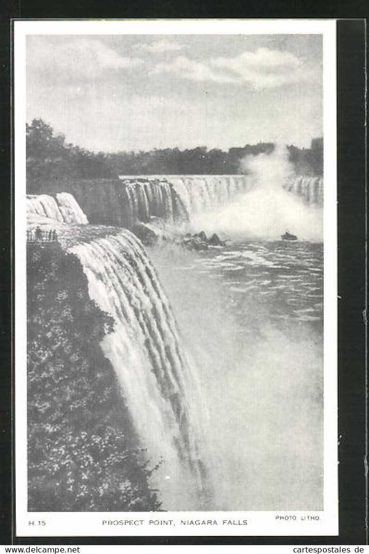 AK Niagara Falls At Prospect Point  - Autres & Non Classés
