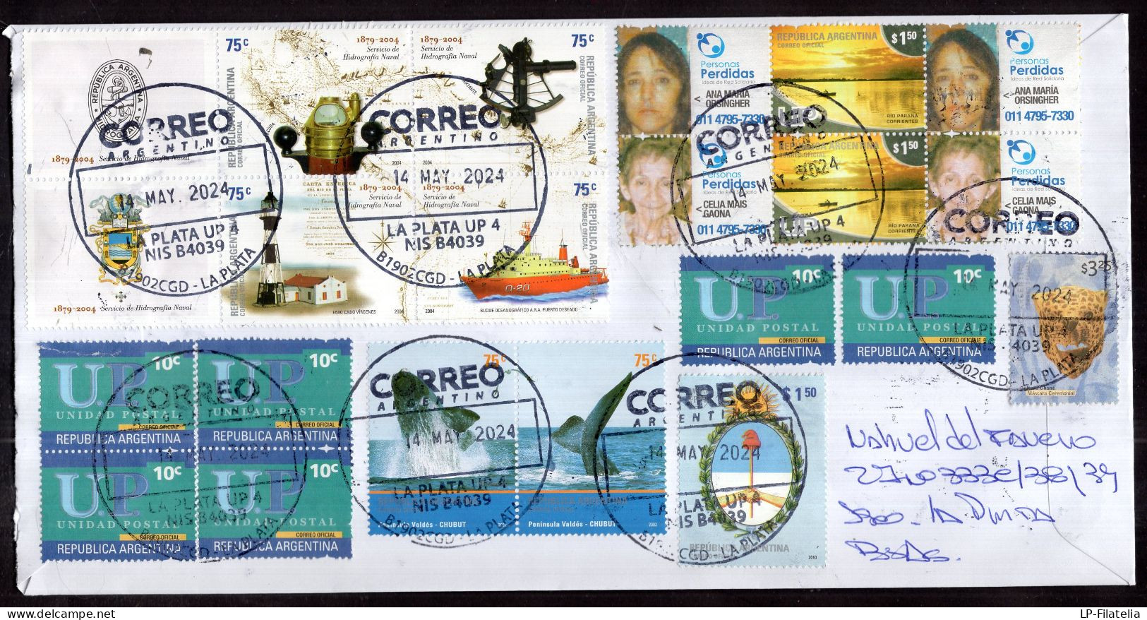 Argentina - 2024 - Modern Stamps - Diverse Stamps - Lettres & Documents