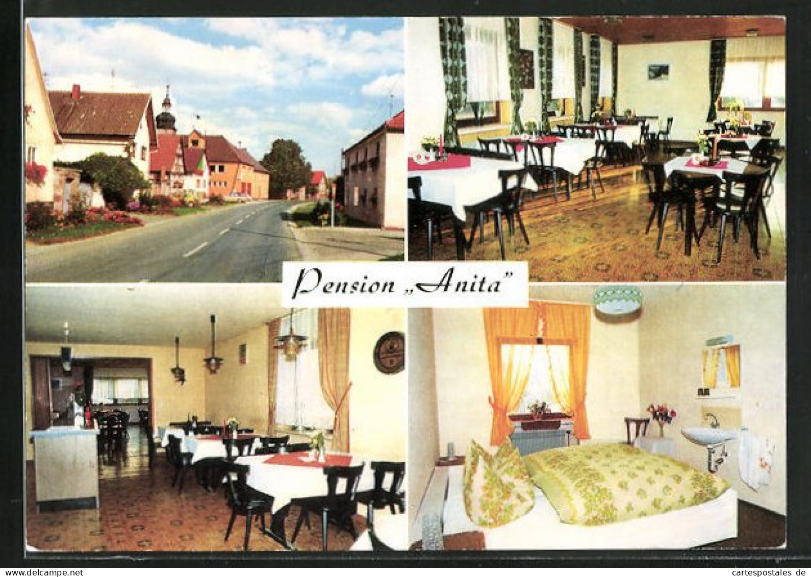 AK Aub / Grabfeld, Gasthaus Anita Von Familie Werner  - Other & Unclassified