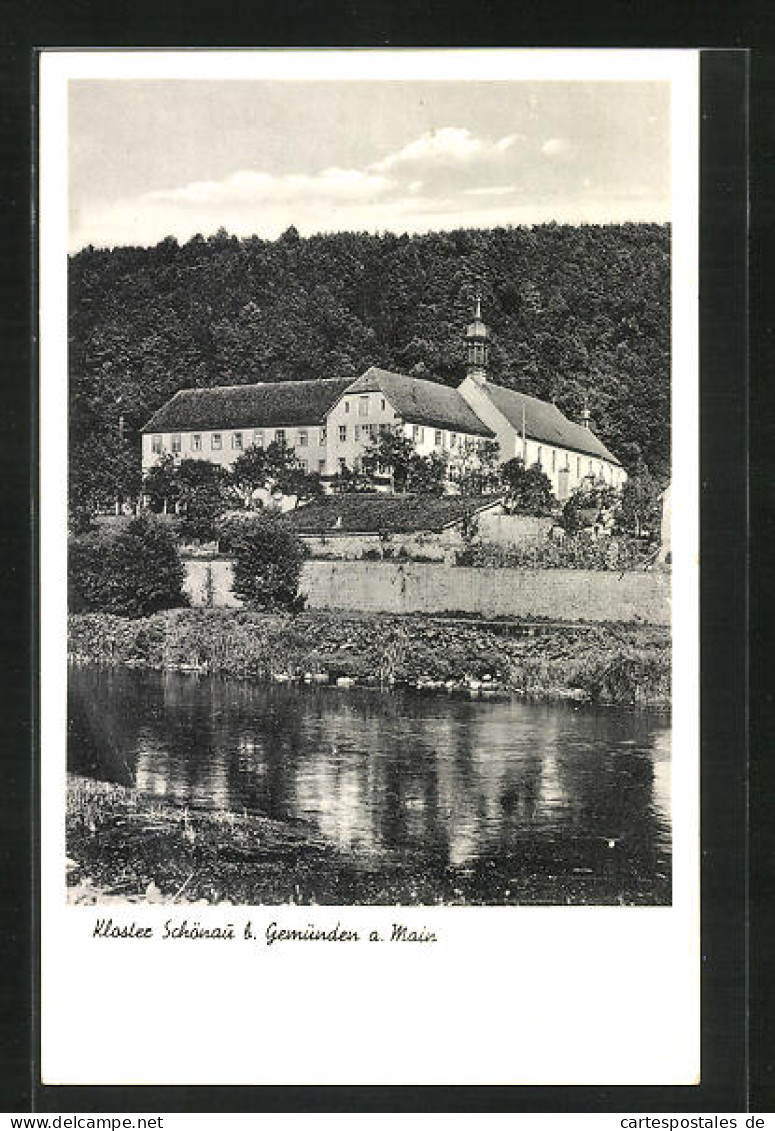 AK Gemünden A. Main, Kloster Schönau  - Gemuenden