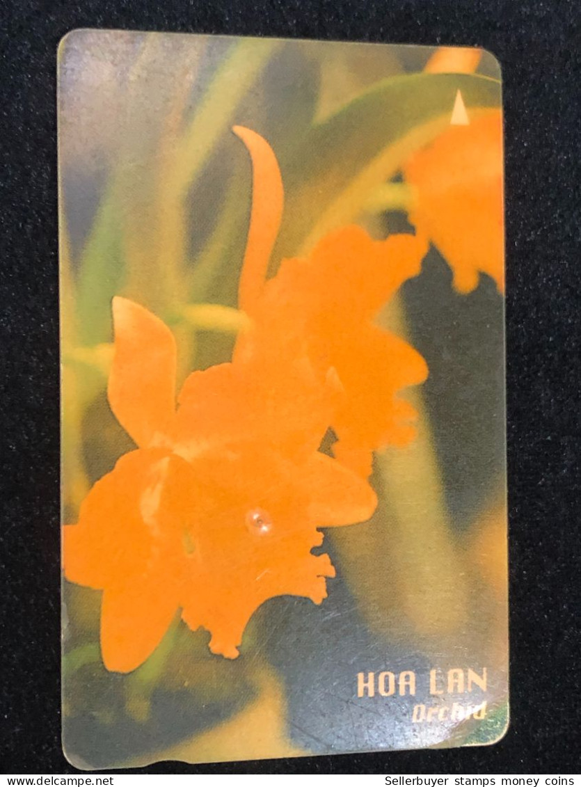 Card Phonekad Vietnam(orchid Hoa Lan 300 000dong-1994)-1pcs - Vietnam