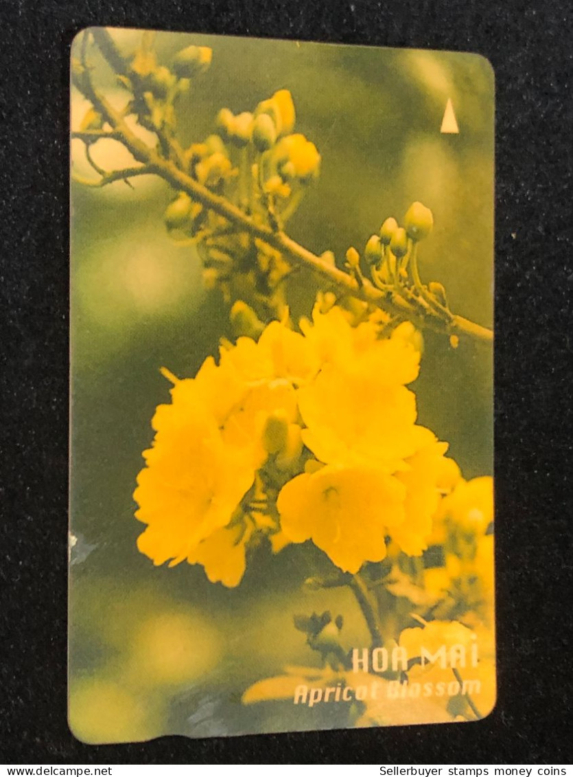 Card Phonekad Vietnam(apricot Blossom Hoa Mai 30 000dong-1994)-1pcs - Vietnam