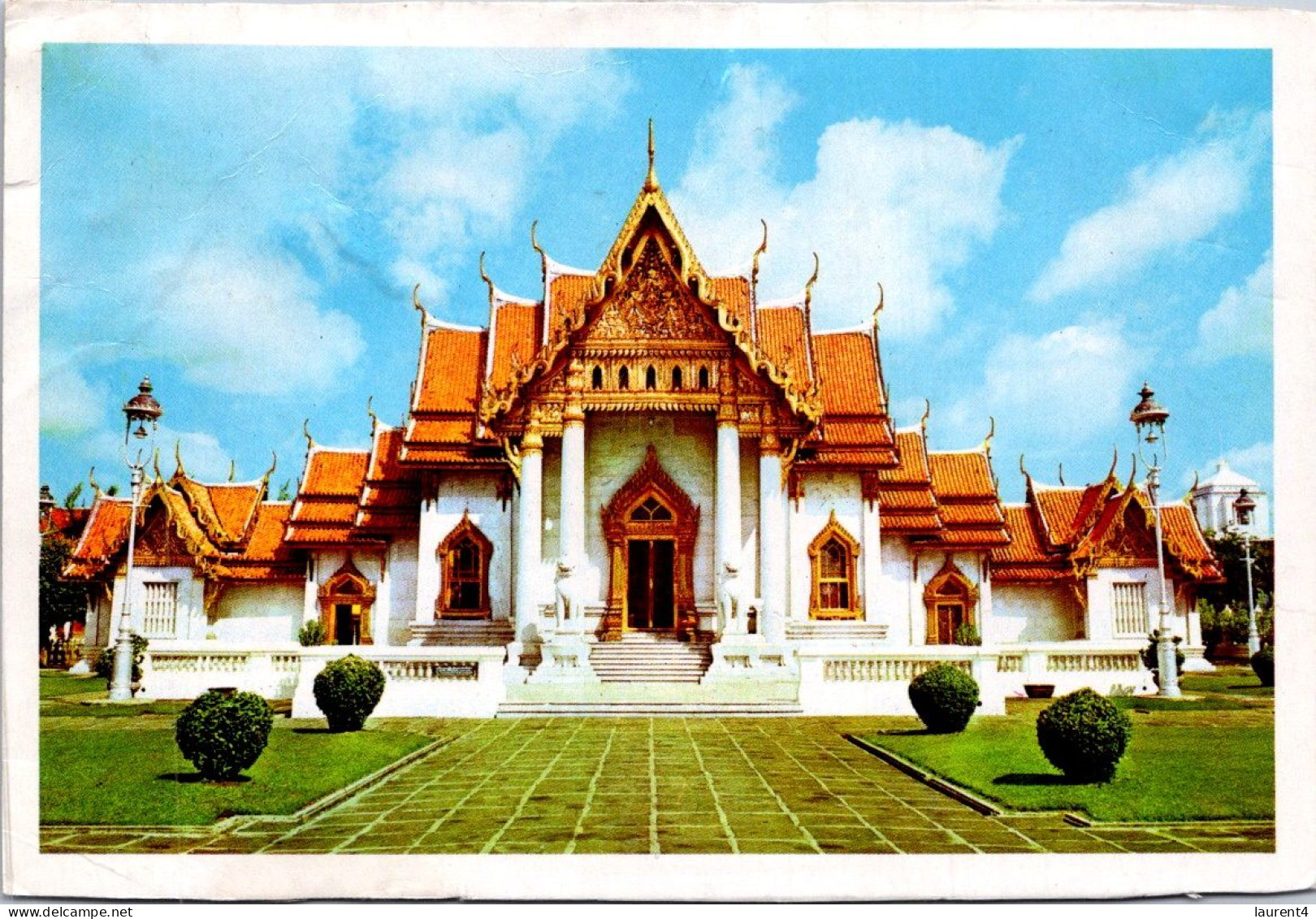 16-5-2024 (5 Z 18) Thailand - Marble Temples (posted To France) - Thaïlande