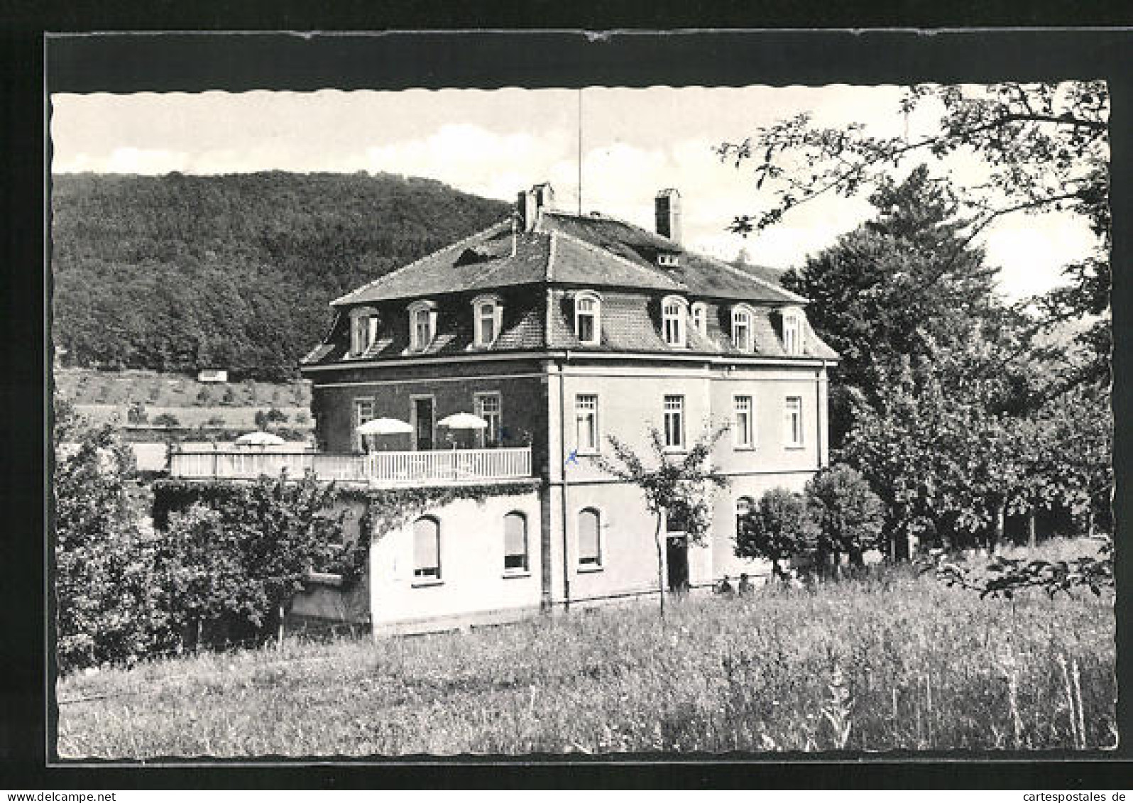 AK Bad Brückenau-Wernarz, Pension Und Altenferienheim Villa Bavaria  - Sonstige & Ohne Zuordnung