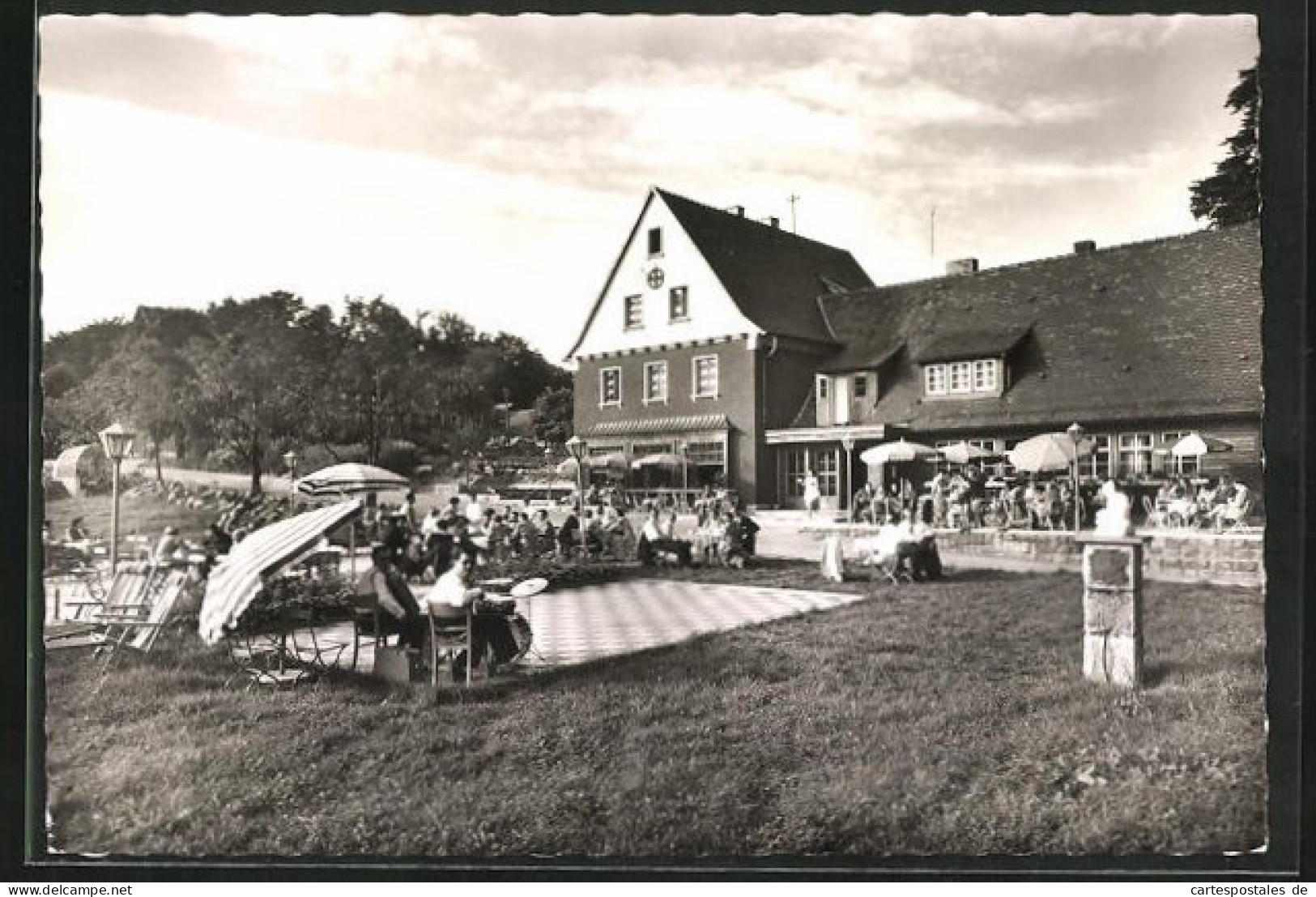 AK Brückenau, Gut Besuchtes Gasthaus Waldschenke Pilsterhof  - Other & Unclassified