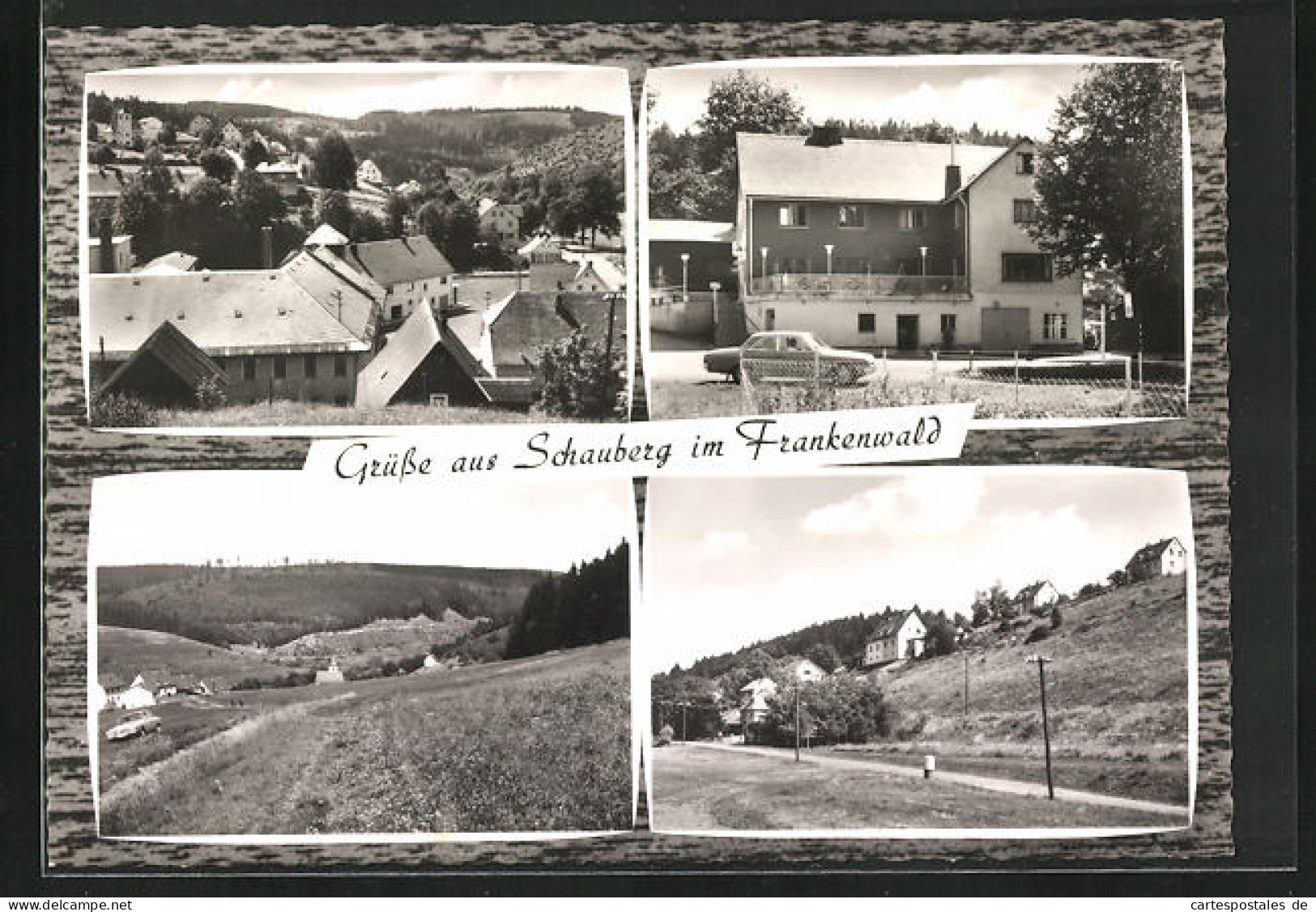AK Schauberg /Frankenwald, Ortspartie, Ortsansicht  - Other & Unclassified