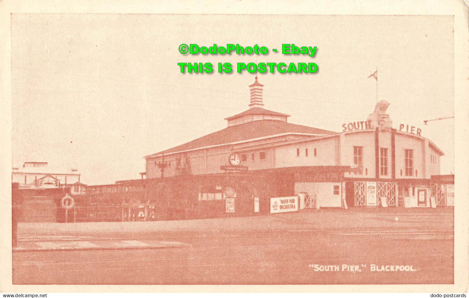 R451222 Blackpool. South Pier. Postcard - World