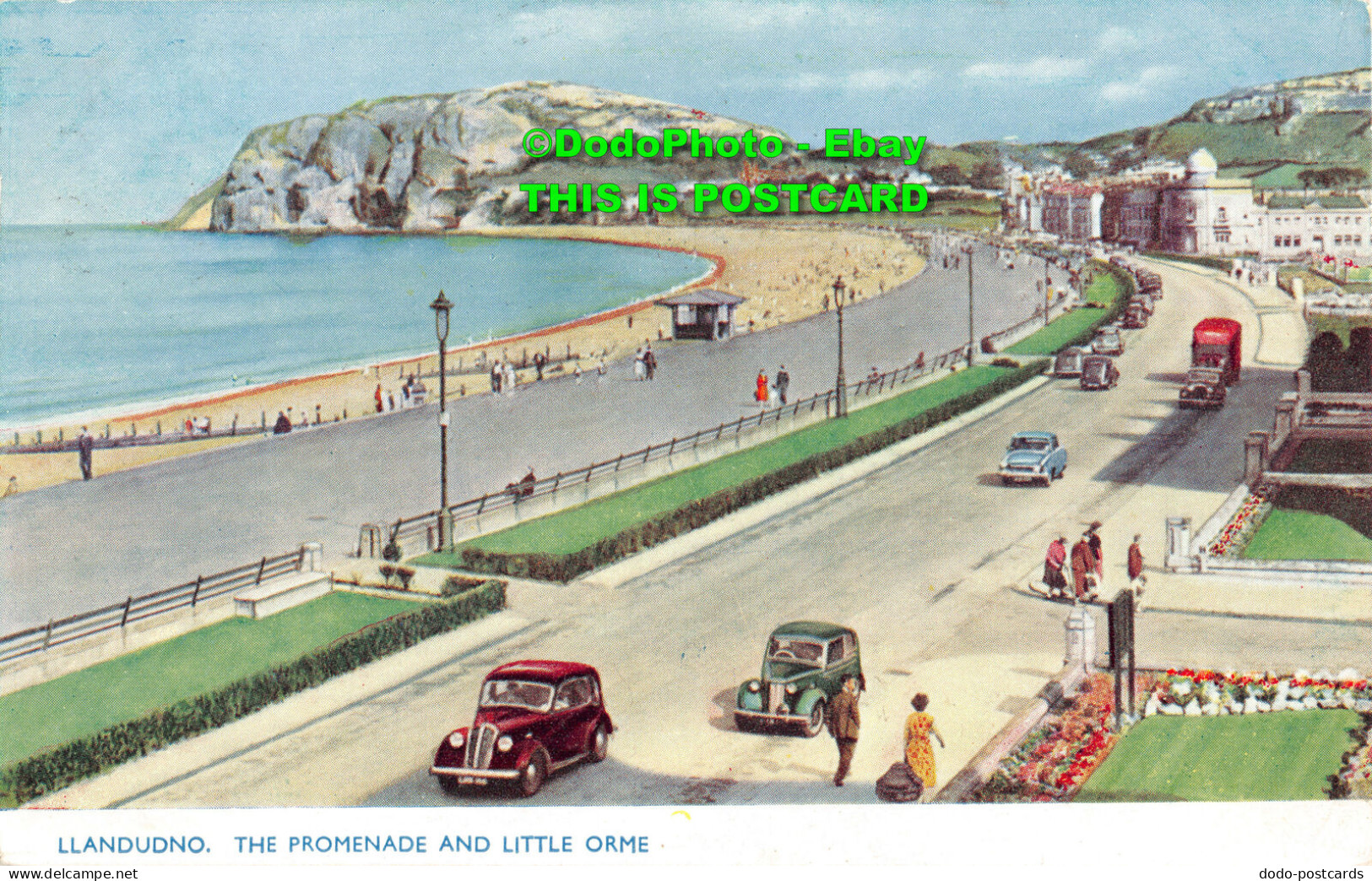 R451091 Llandudno. The Promenade And Little Orme. Photochrom - World