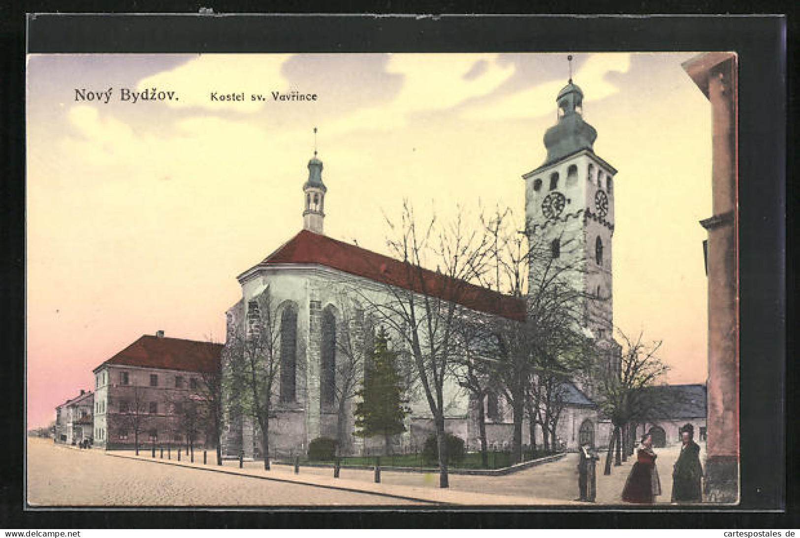 AK Nový Bydzov, Kostel Sv. Vavrince  - Czech Republic