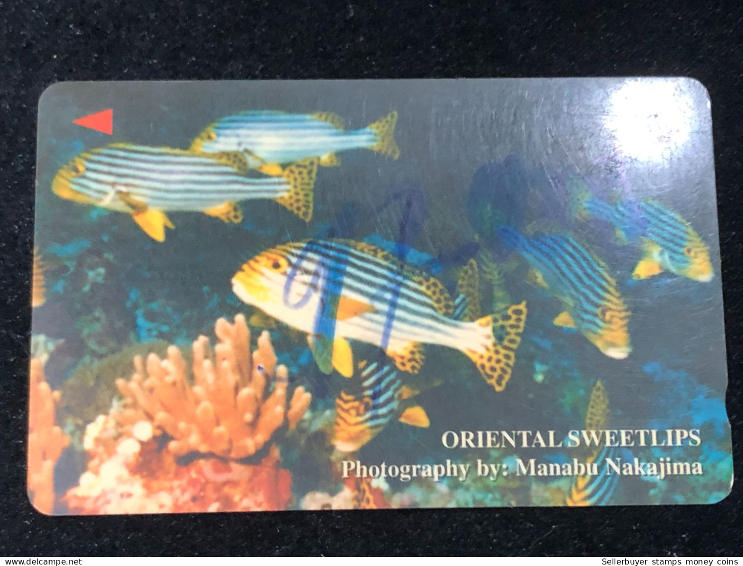 Card Phonekad Vietnam(oriental Sweetlips-ca 150 000dong-1998)-1pcs - Viêt-Nam