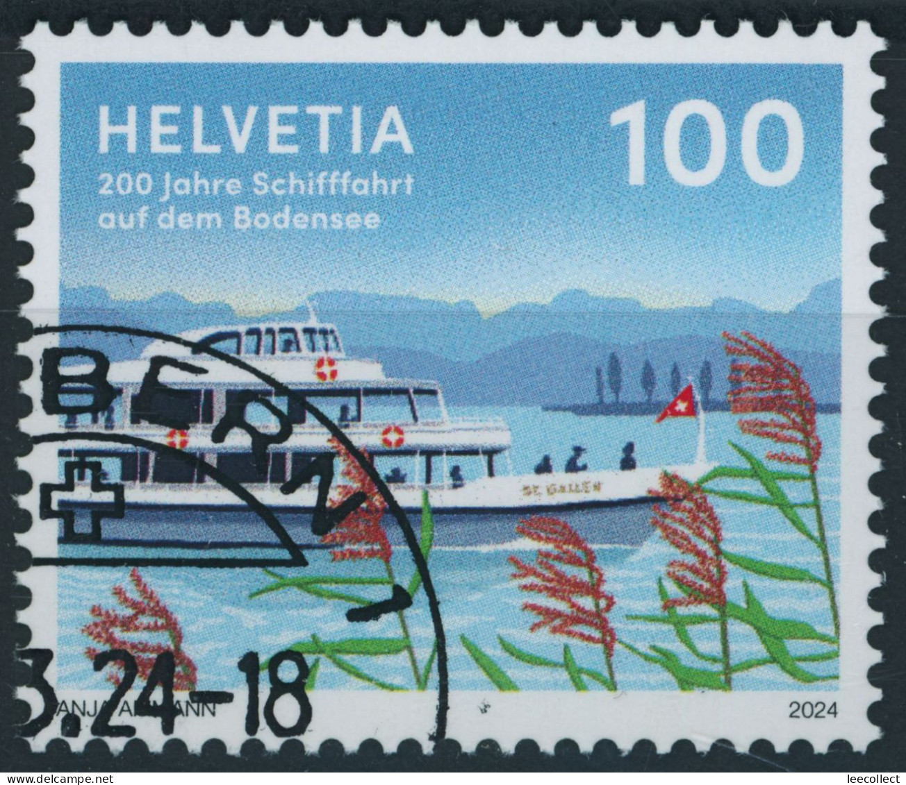Suisse - 2024 - Schifffahrt Bodensee - Ersttag Stempel ET - Used Stamps