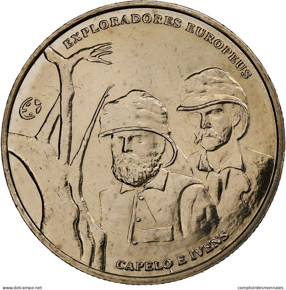 Portugal, 2,5 Euro, Capelo & Ivens, 2011, Lisbonne, Cupro-nickel, SPL - Portugal