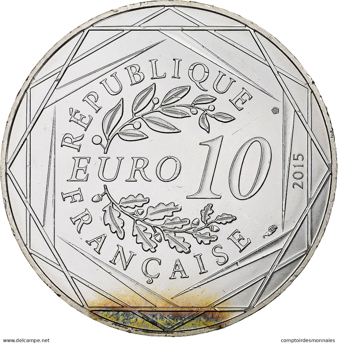 France, 10 Euro, Astérix - Égalité, 2015, Monnaie De Paris, Argent, SPL - Frankreich